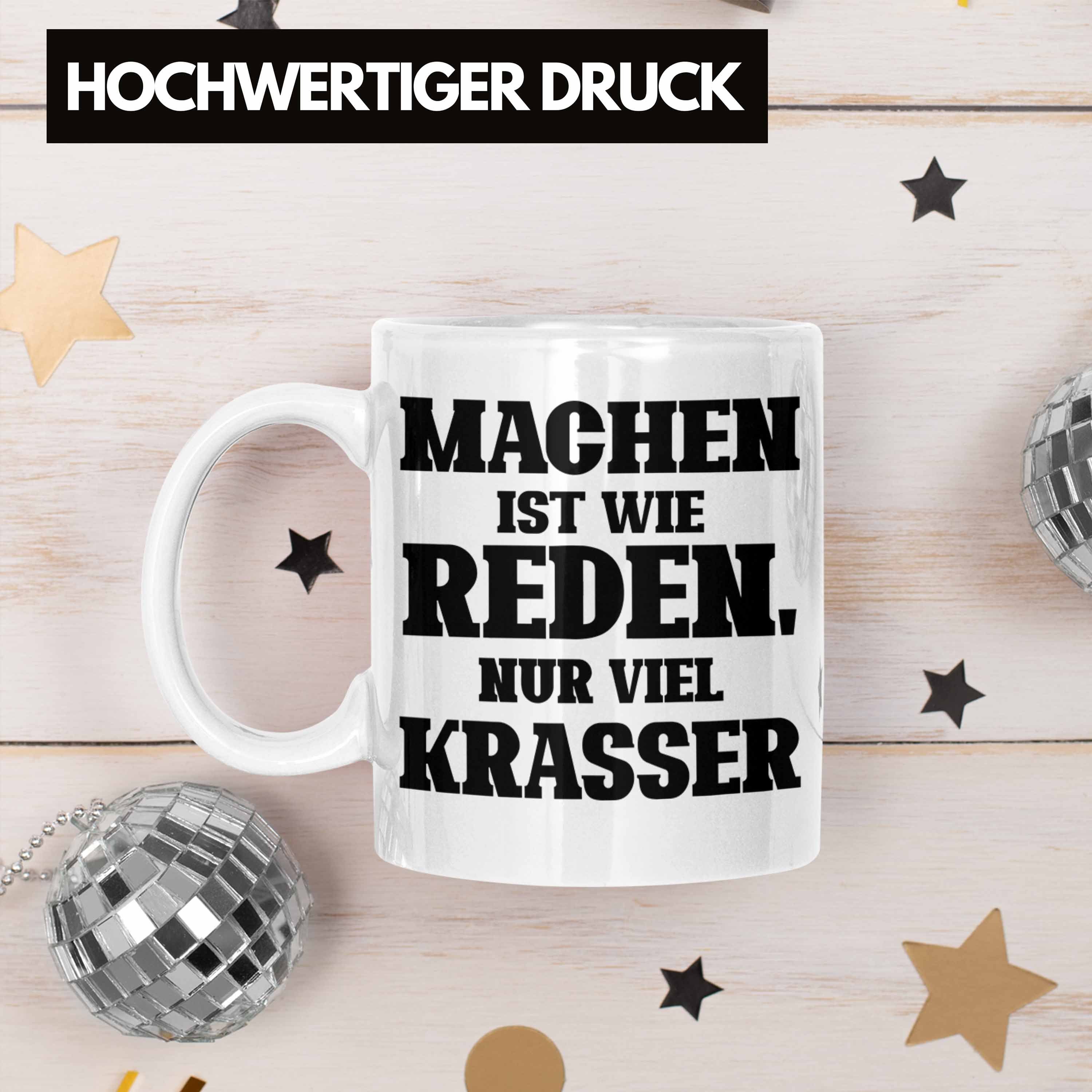 Mac Tasse für Ist Reden Tasse Nur Geschenk Viel Lustige Weiss Wie Trendation Krasser" "Machen