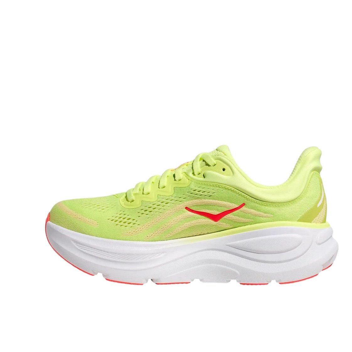 Hoka One One Bondi 9 (Dämpfung) neongelb Damen Laufschuh