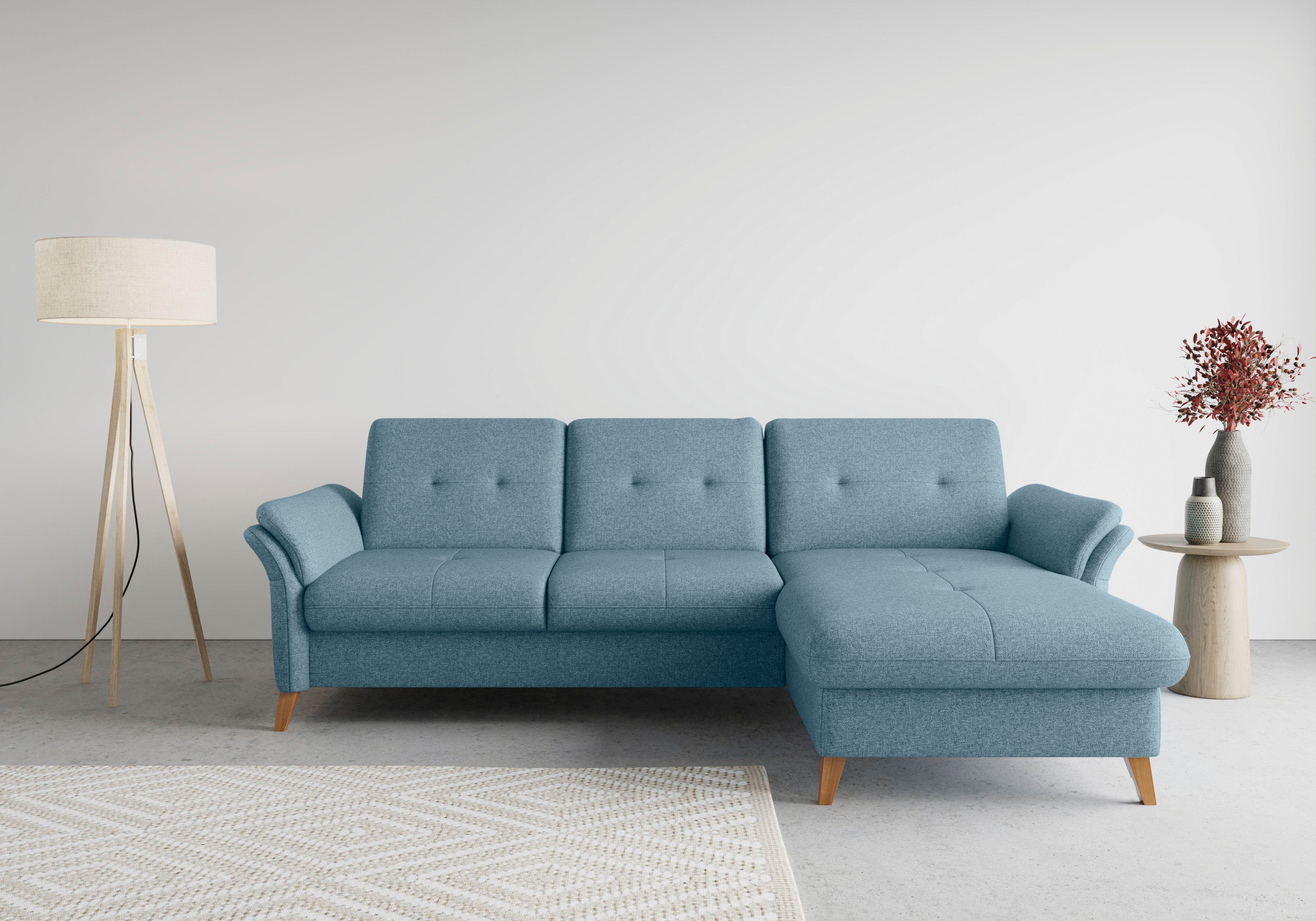 sit&more Ecksofa Göteborg, Sitztiefenverstellung und Federkern, günstig online kaufen
