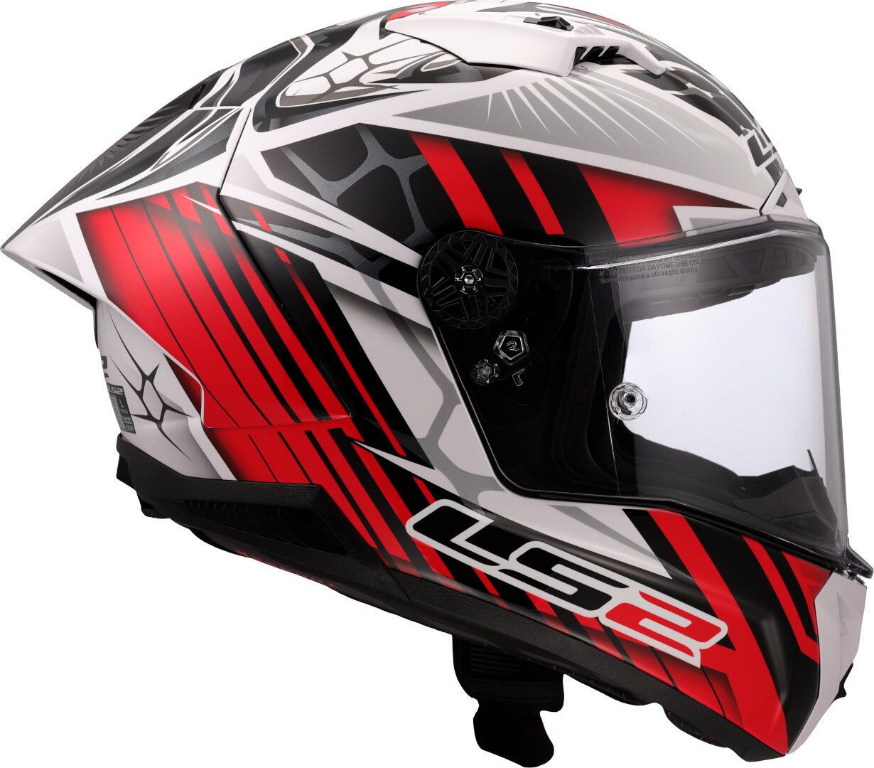 LS2 Motorradhelm FF805 Thunder GP Perolari Replica Carbon Helm, Notfallsystem-polsterung (eqrs)