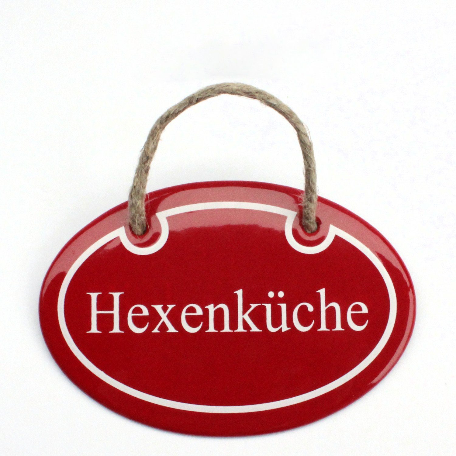 Landshop24 Metallschild Türschild Emaille Emailleschild Metallschild Blechschild, (Dekoschild, 1 St., Hexenküche), Nostalgie, Vintage, Retro, Antik, shabby