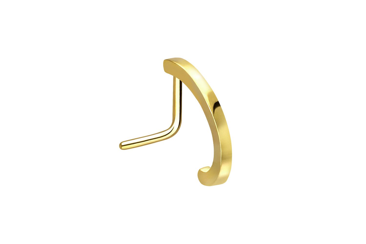 Nasenpiercing Chirurgenstahl Nasenstecker SCHMALES DESIGN