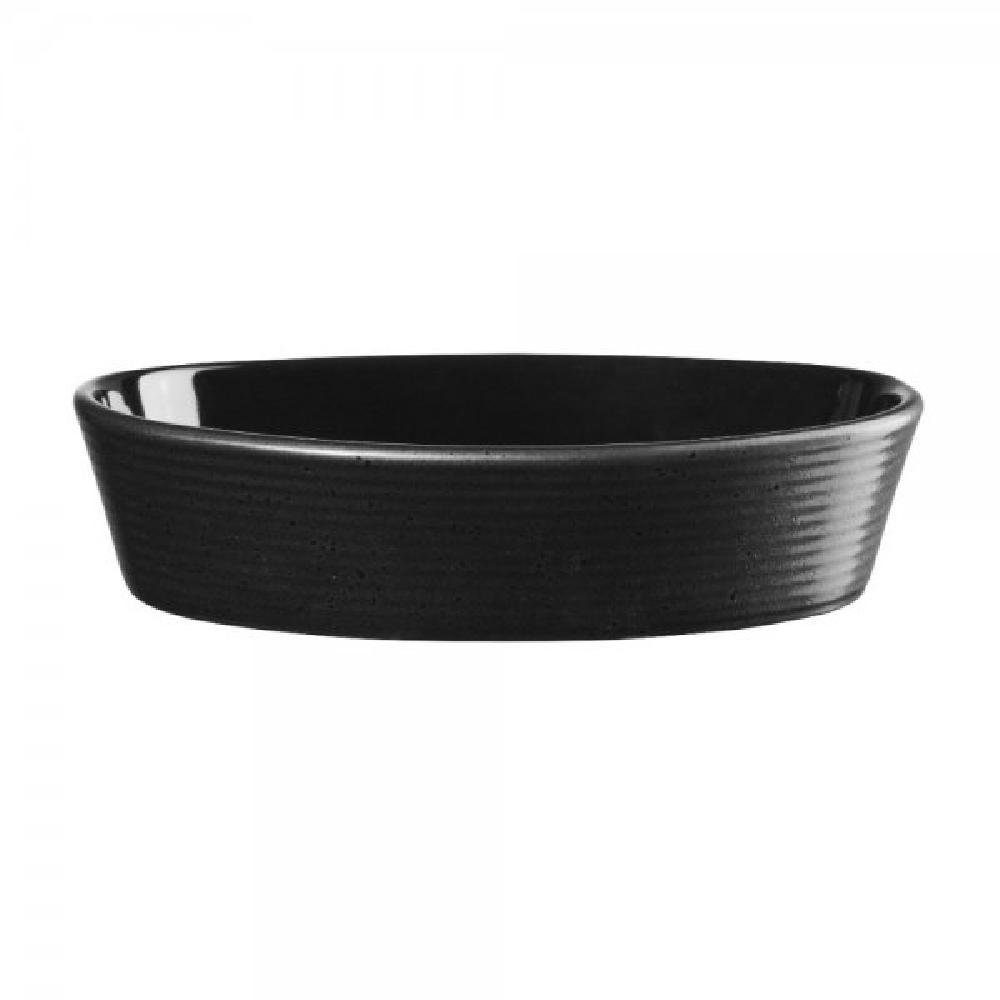 ASA SELECTION Auflaufform Asa Auflaufform kitchenart Oval Schwarz (20cm)