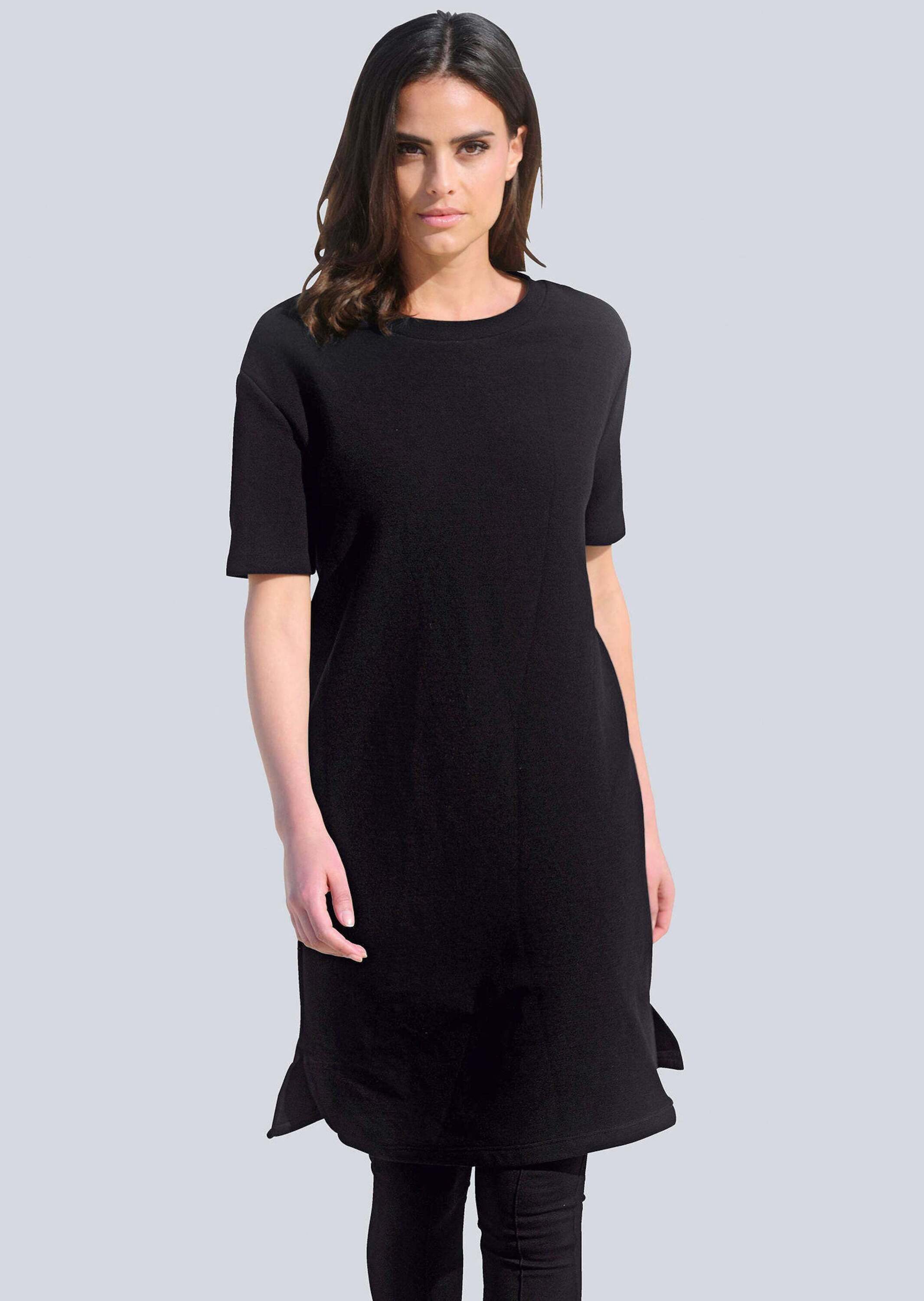Midikleid Jerseykleid in Tshirtform