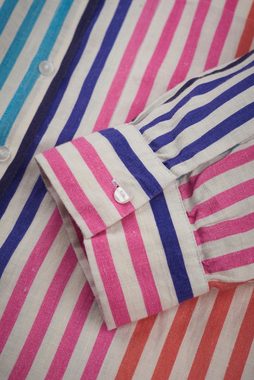 bugatti Blusenkleid mit stilvoller Streifenkombination