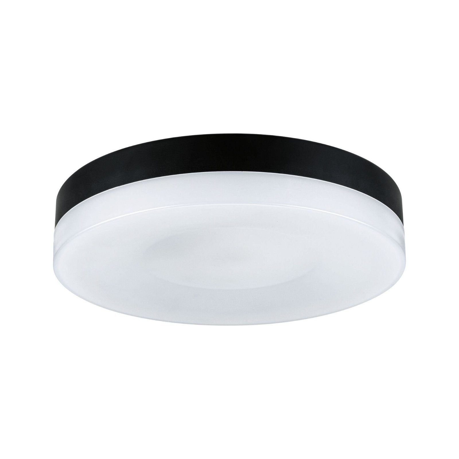 Paulmann LED Deckenleuchte Amalie Schwarz 230V 2700K Metall/Kunststoff, LED fest integriert, Warmweiß, 3-step-dimmbar