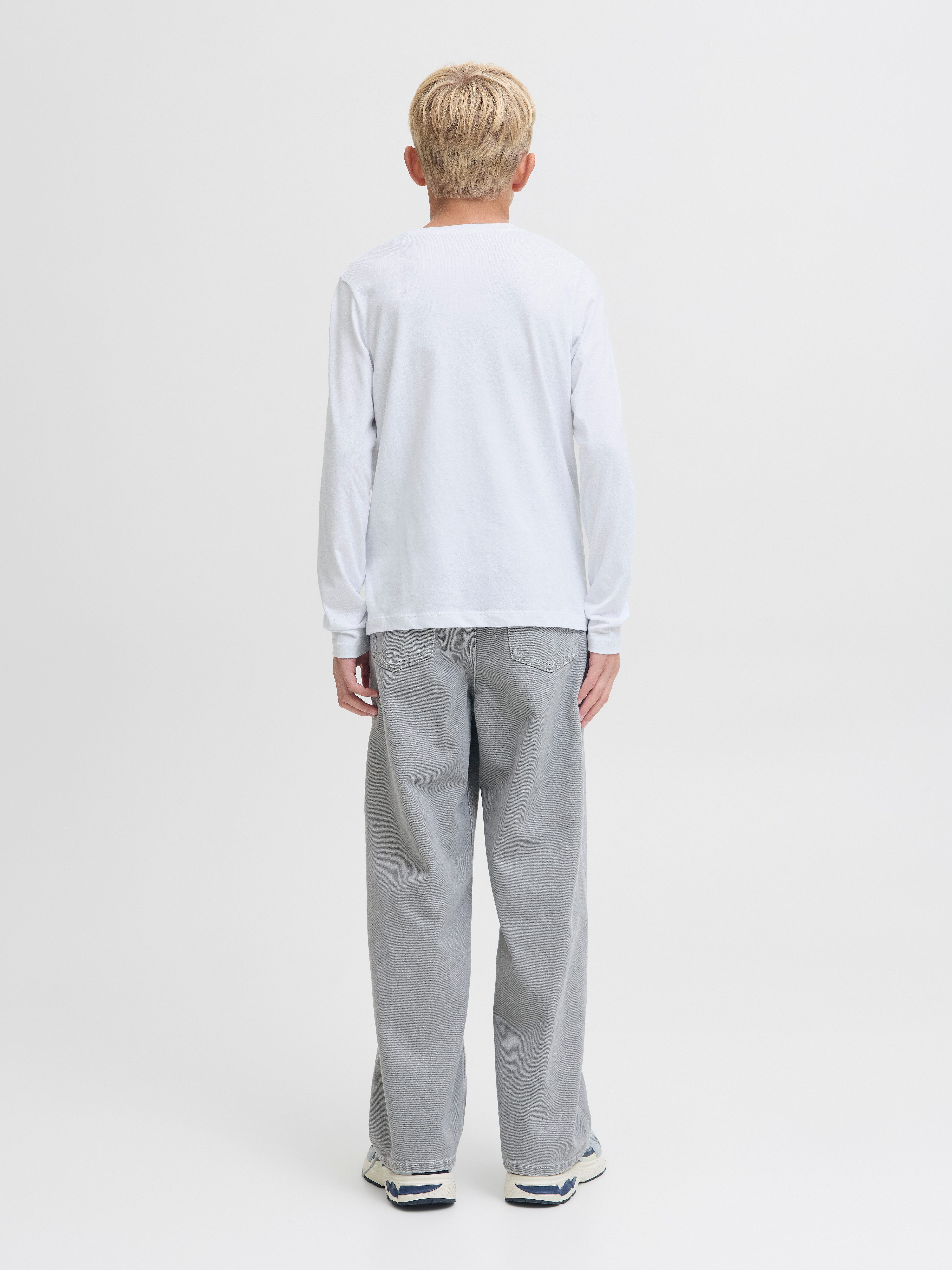 Jack & Jones Junior Langarmshirt JJURBAN TEE LS CREW NECK JNR