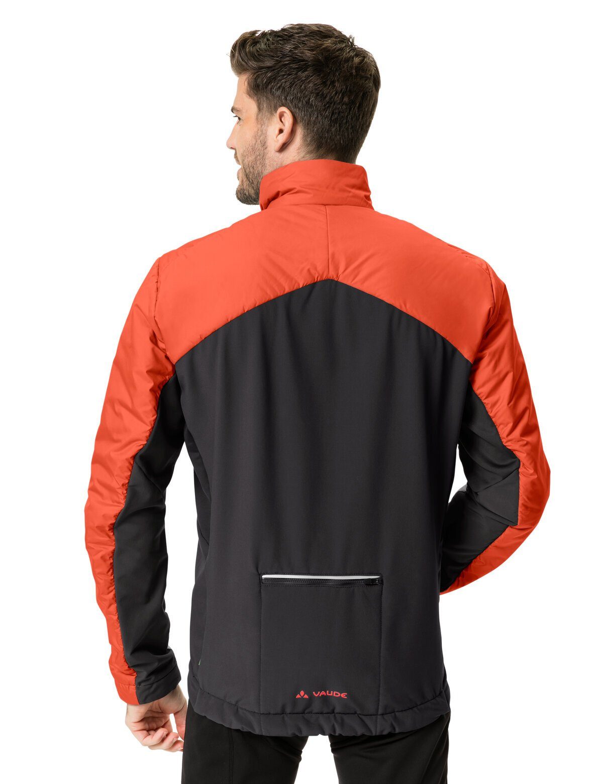 VAUDE Outdoorjacke Men's Jacket kompensiert Insulation glowing Klimaneutral red Posta (1-St)