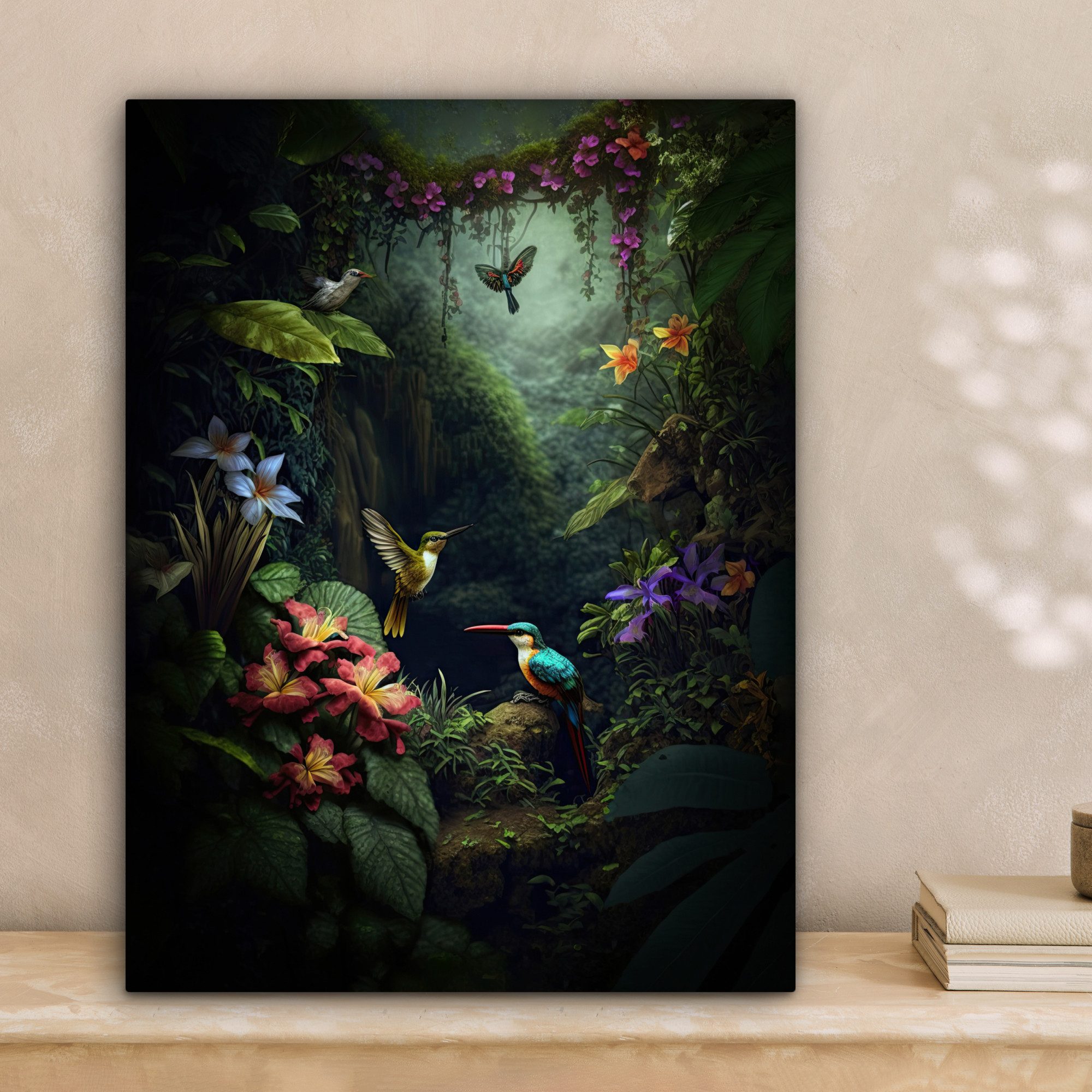 OneMillionCanvasses® Leinwandbild Blumen - Pflanzen - günstig online kaufen