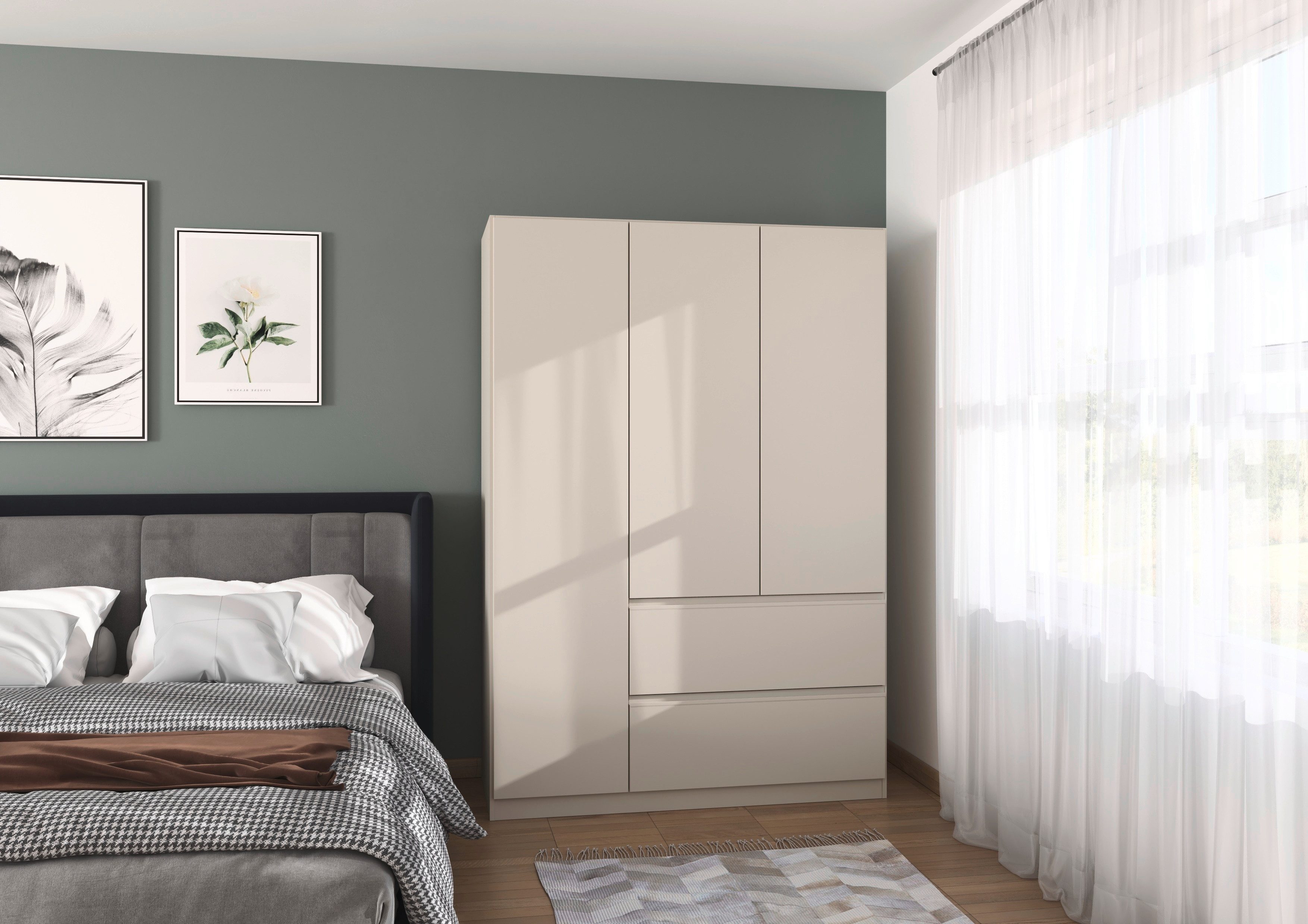 rauch Drehtürenschrank Kleiderschrank Schrank Garderobe Wäscheschrank günstig online kaufen