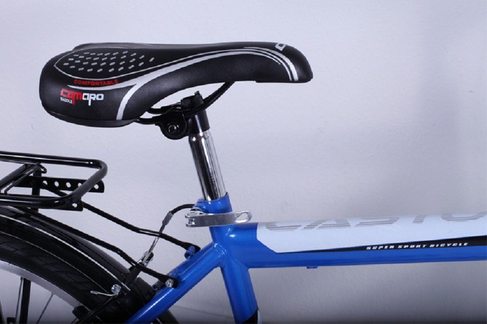 Talson Kinderfahrrad 24 Zoll Cityrad, 21 Gang Shimano, Kettenschaltung