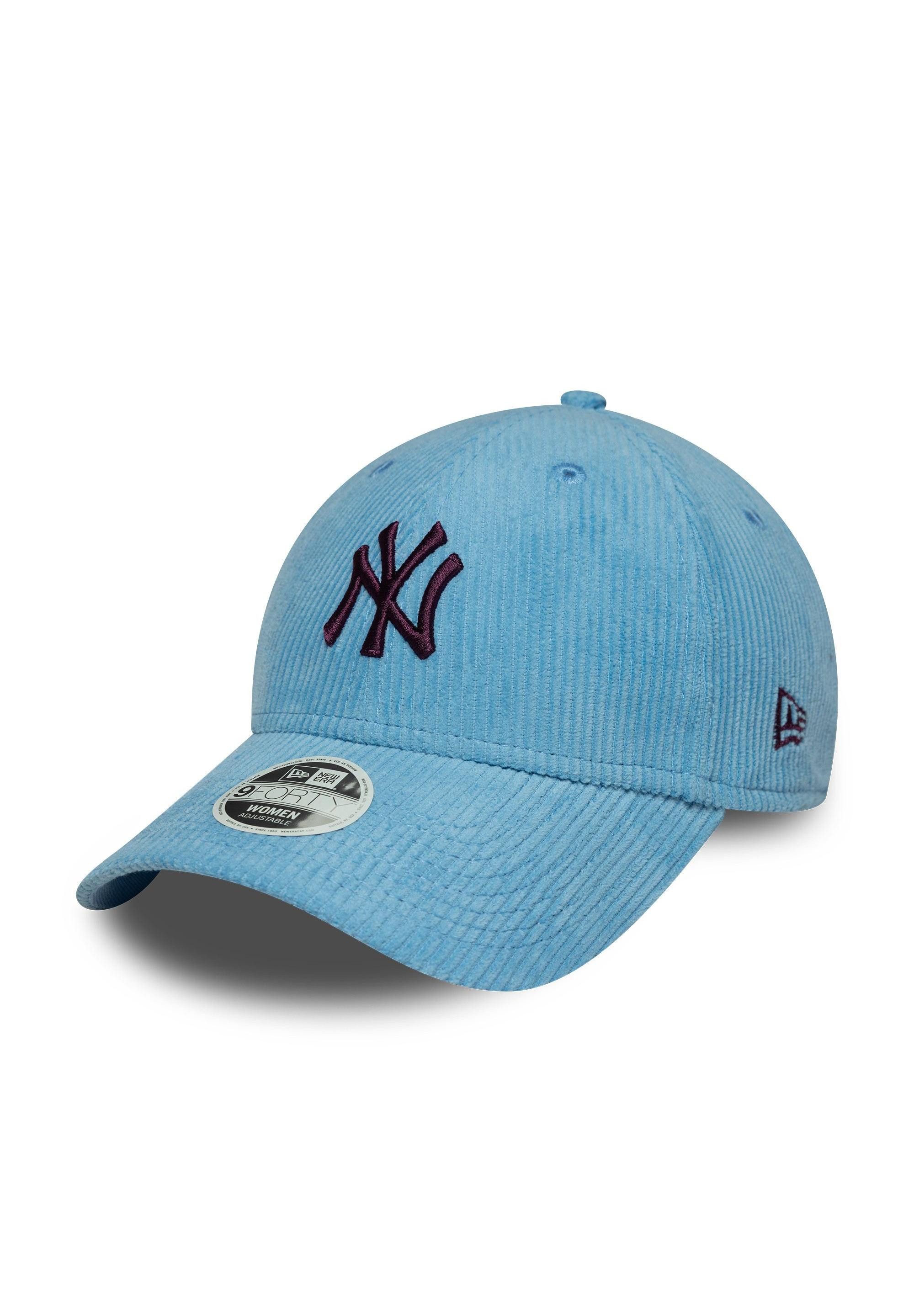 New Era Baseball Cap New York Yankees New Era 9Forty Women Cord Cap Blau (1-St)