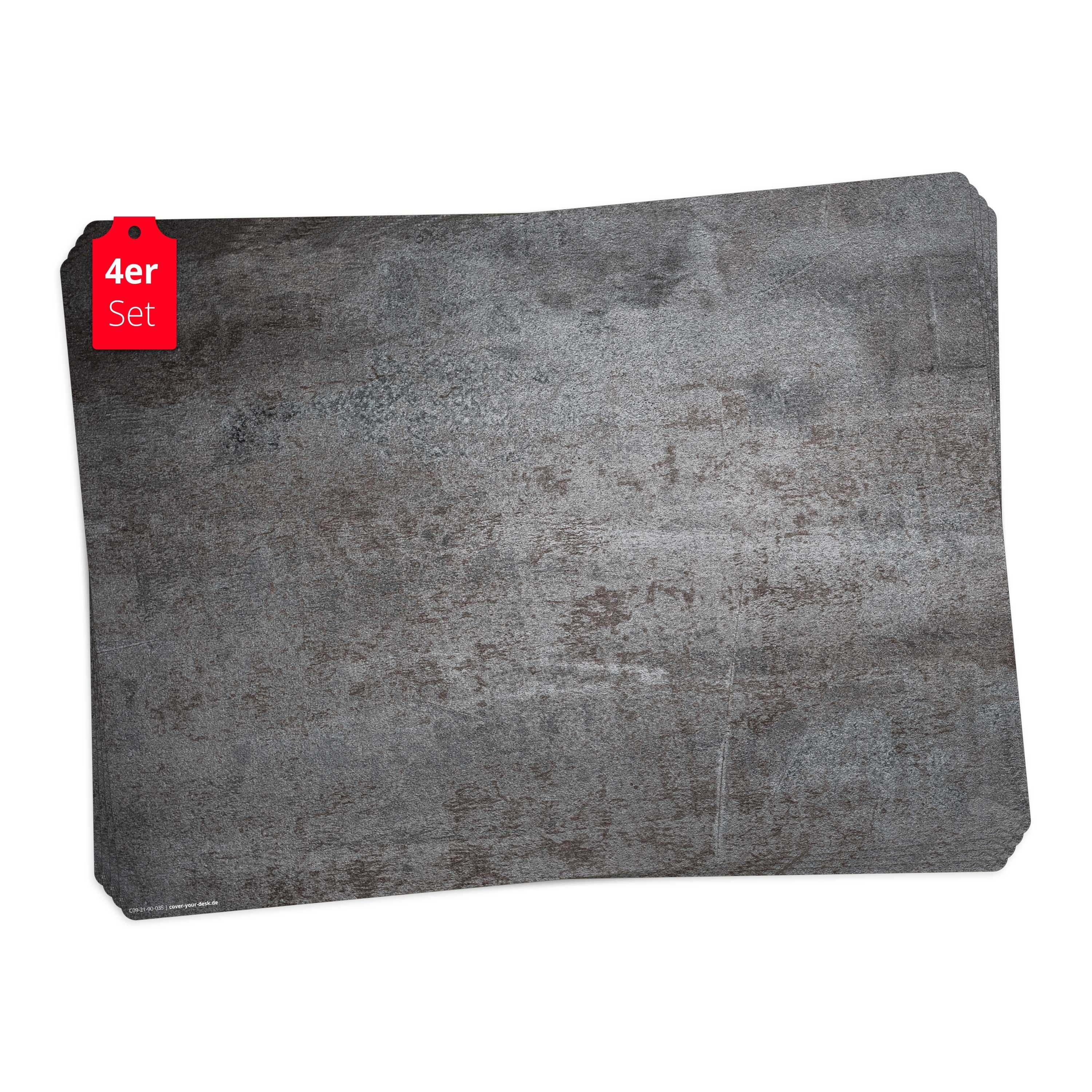 Tischsetmacher Platzset Tischset, Platzset abwaschbar - Stahlplatte Metallo günstig online kaufen