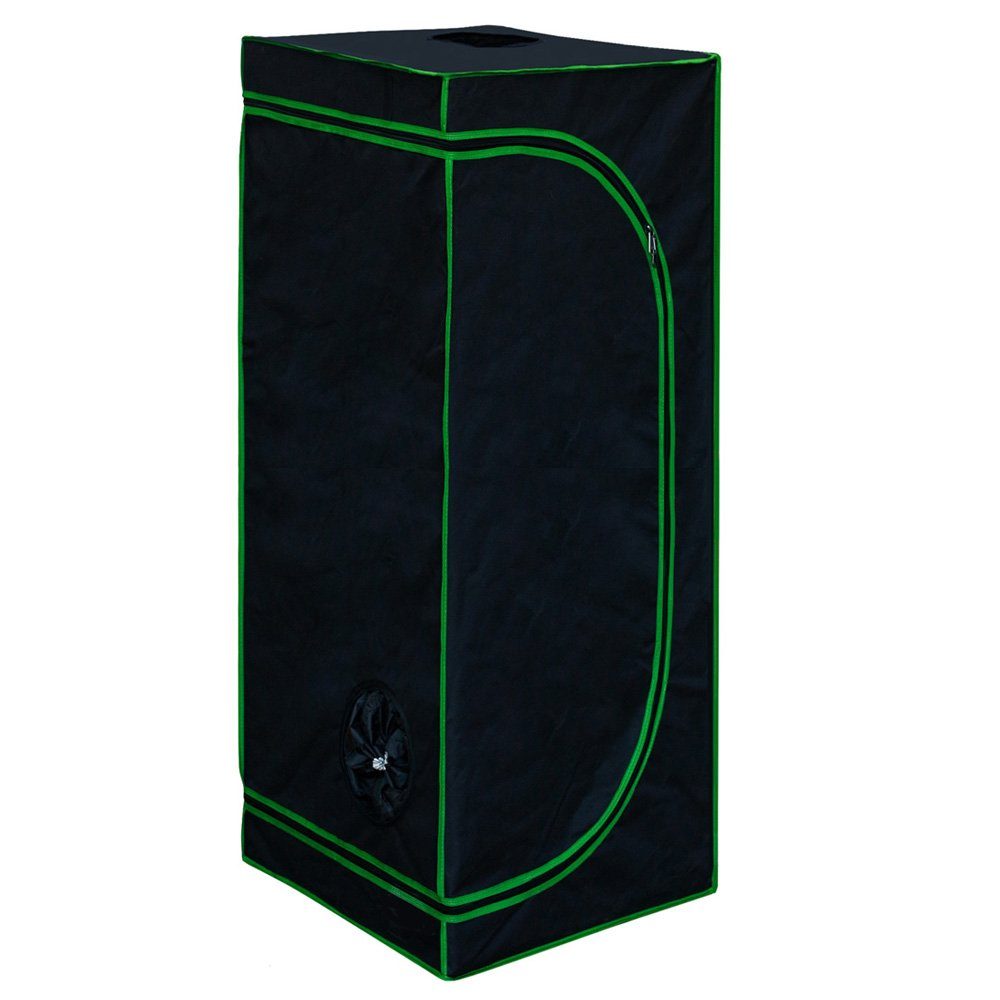 Kingpower Gewächshaus Grow Box Gewächshaus Zuchtzelt Growschrank Zuchtschrank 40x40x160 cm