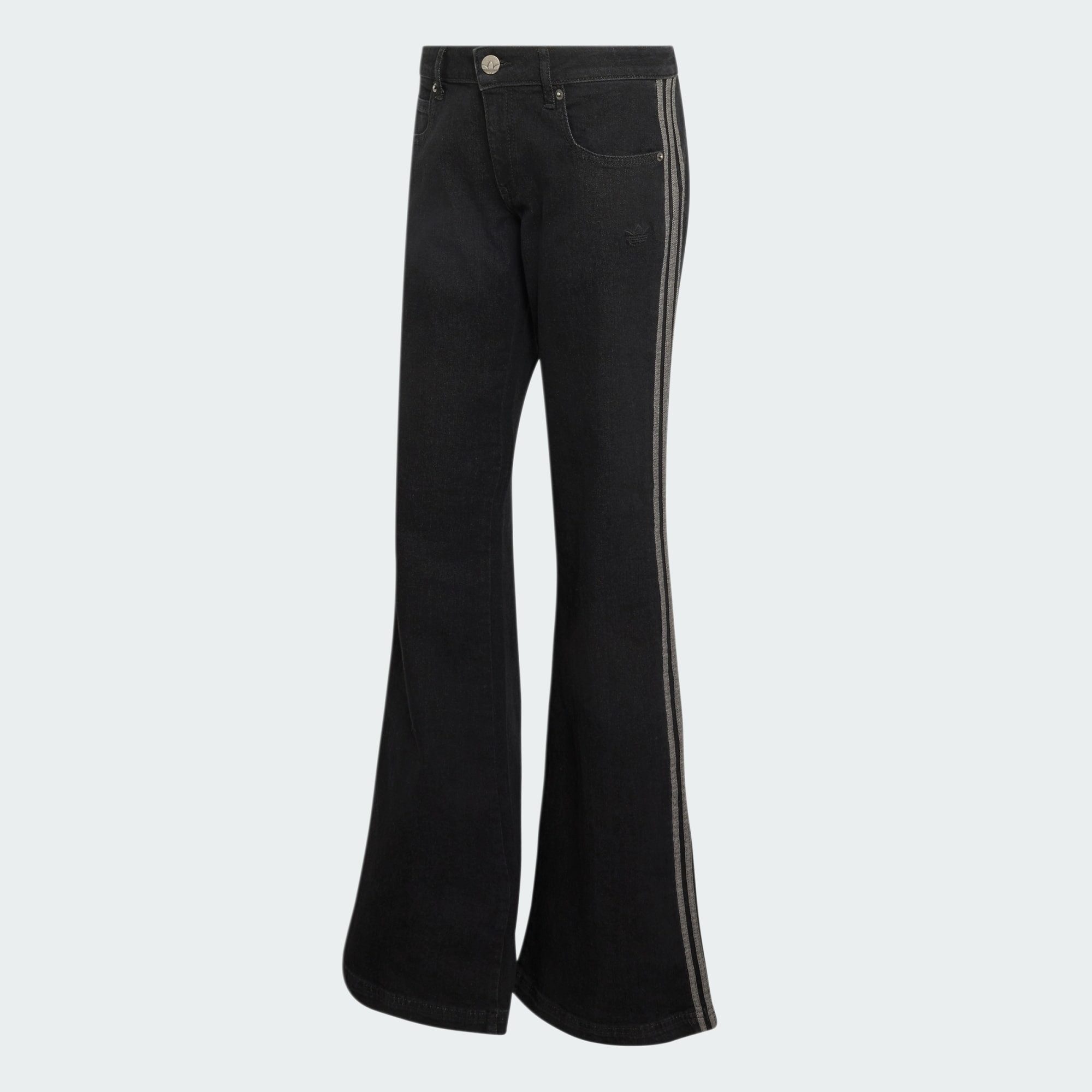 adidas Originals Weite Jeans SST LOW RISE DENIMHOSE, AUSGESTELLTES BEIN (1-tlg)