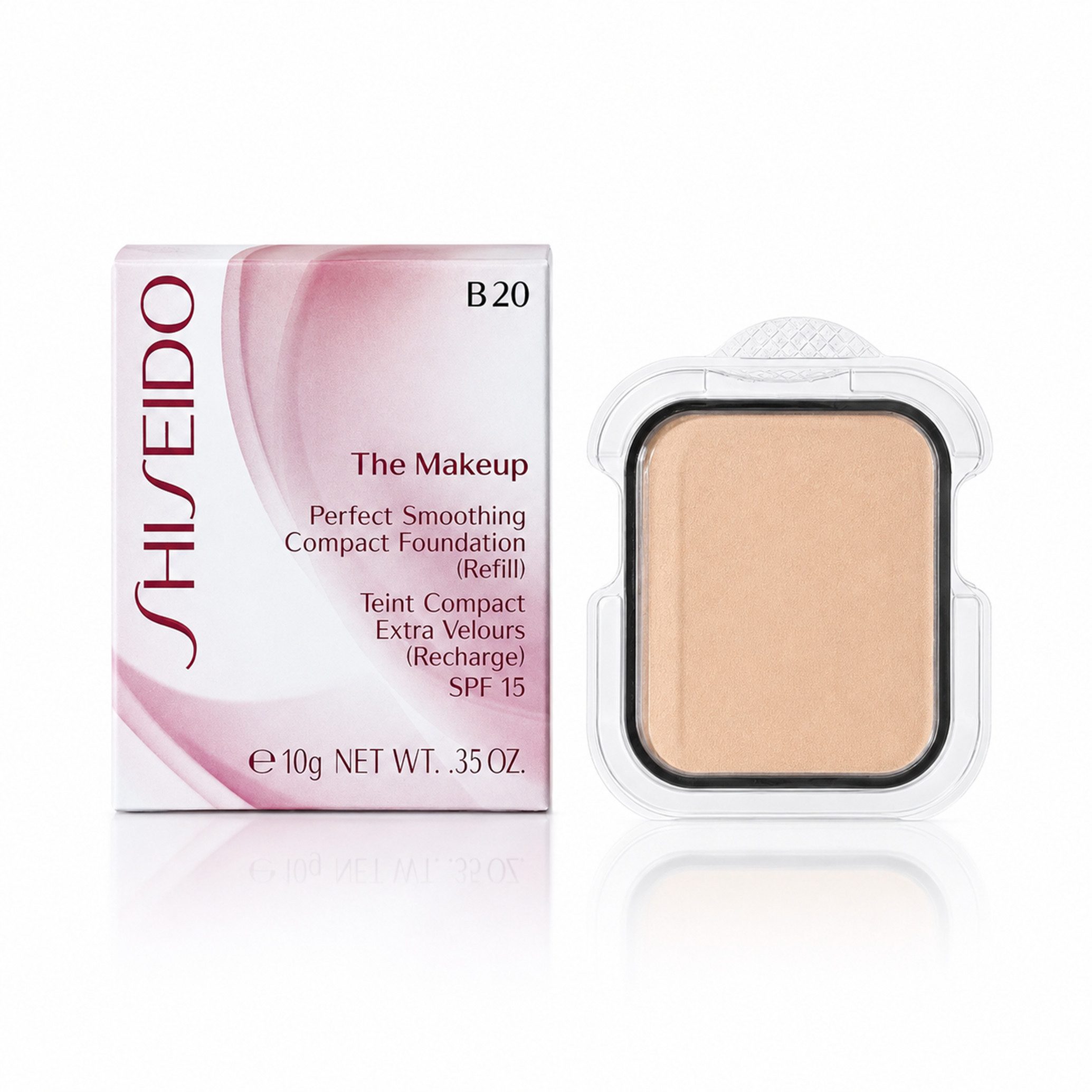 Foundation Shiseido The Makeup Foundation Refill Natural Light Beige B20
