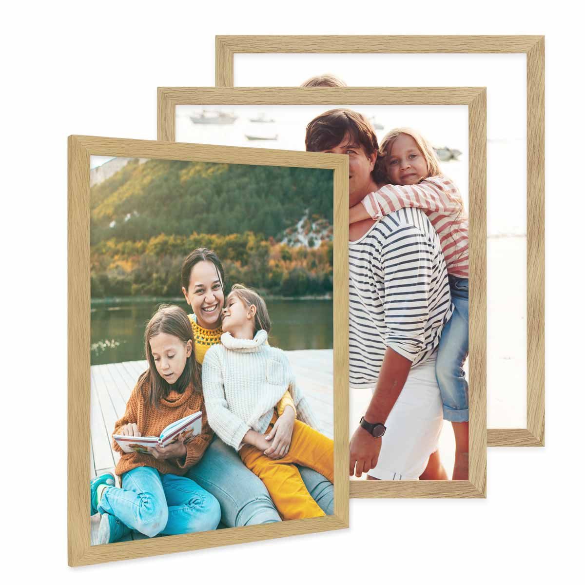 PHOTOLINI Bilderrahmen 3er Set breite Rahmen, günstig online kaufen