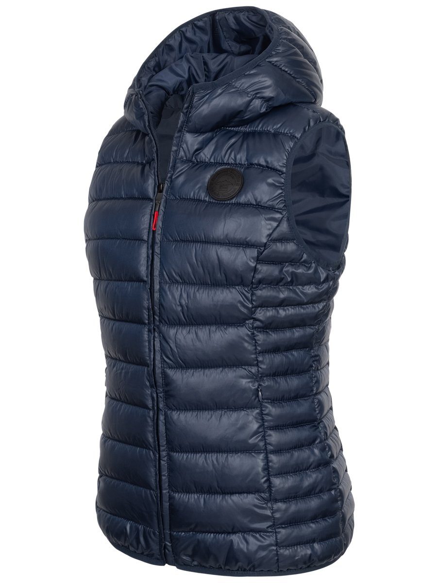 Geographical Norway Steppweste Stepp weste Kapuze Übergangs Herbst Winter W günstig online kaufen