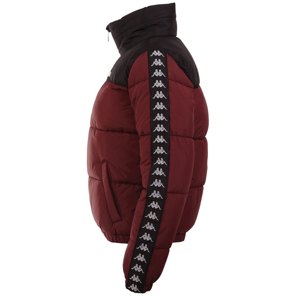 Kappa Steppjacke - mit hochwertigem Jacquard Logoband an den Ärmeln