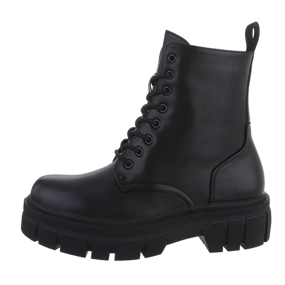 Ital-Design Damen Schnürschuhe Freizeit Schnürstiefelette (80951365) günstig online kaufen