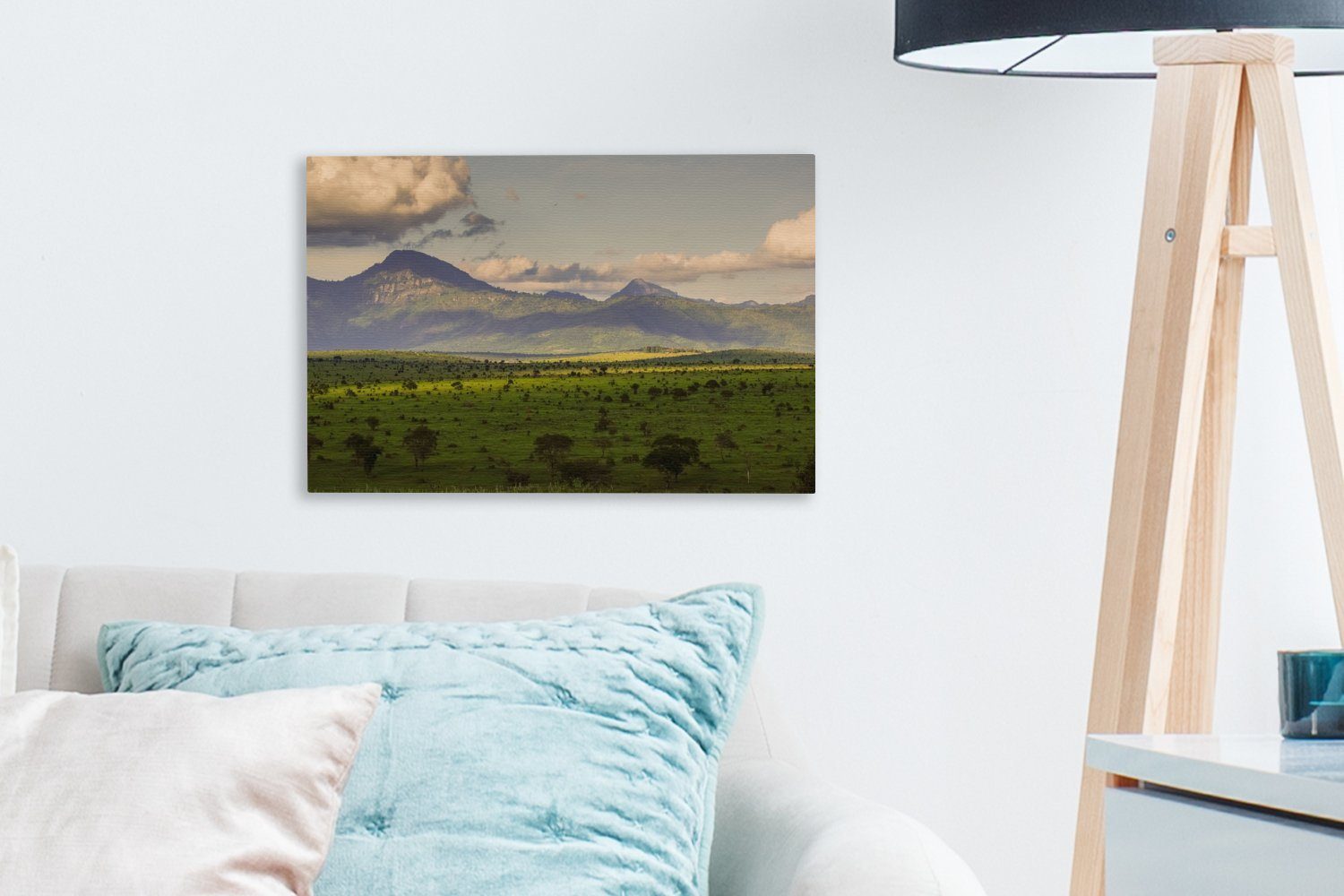 St), Der des Aufhängefertig, Afrika, Leinwandbilder, Leinwandbild Mount in 30x20 in Masai Mara-Nationalpark OneMillionCanvasses® Nähe Wanddeko, Wandbild (1 Kenia der cm