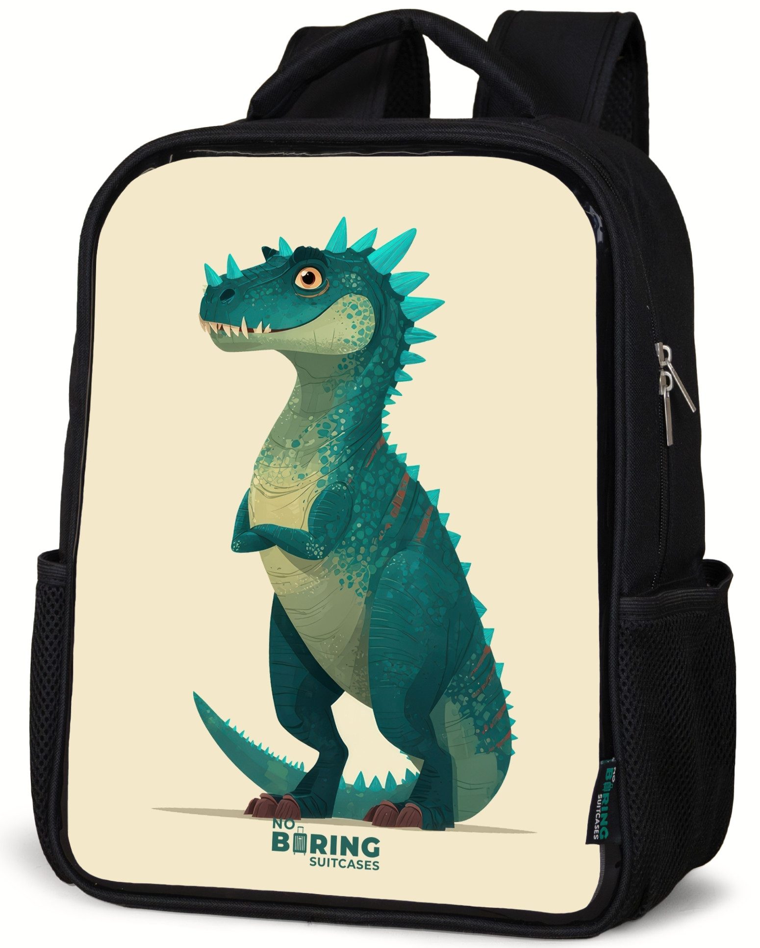 Rucksack Stacheliger Dino mit freundlichem Blick