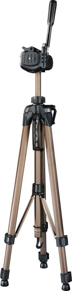 Hama Dreibein Fotostativ, Kamera Stativ, 3-Wege-Kopf, 66-166 cm Star Dreibeinstativ 63