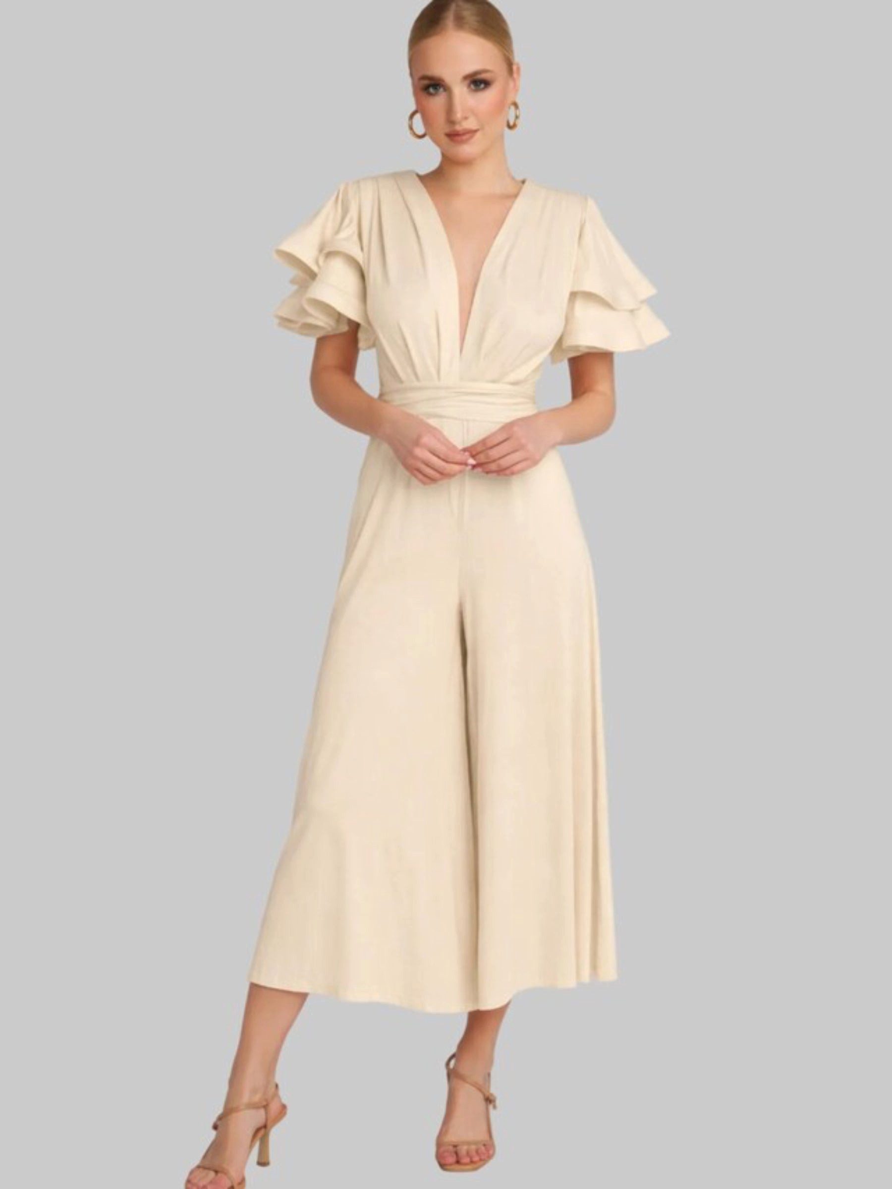 MADNEZZ Playsuit Playsuit Selma - cream