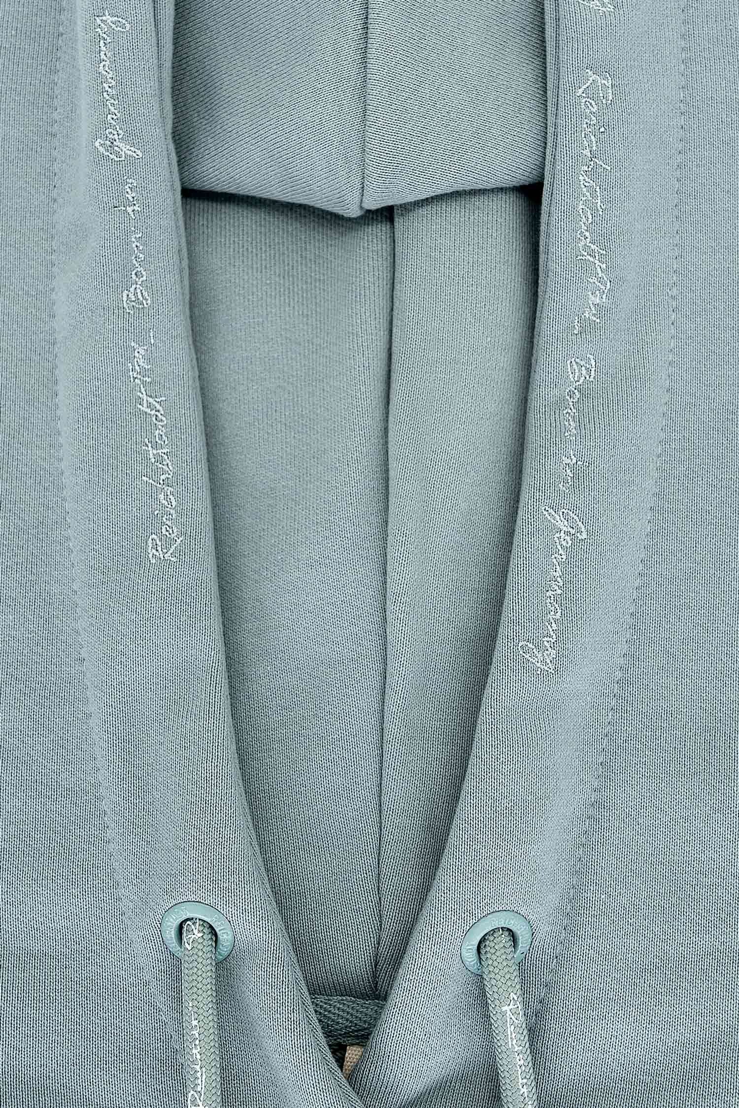 Kapuzenpullover Damen Relaxed Fit Hoodie Marken-Stick 23RSW038