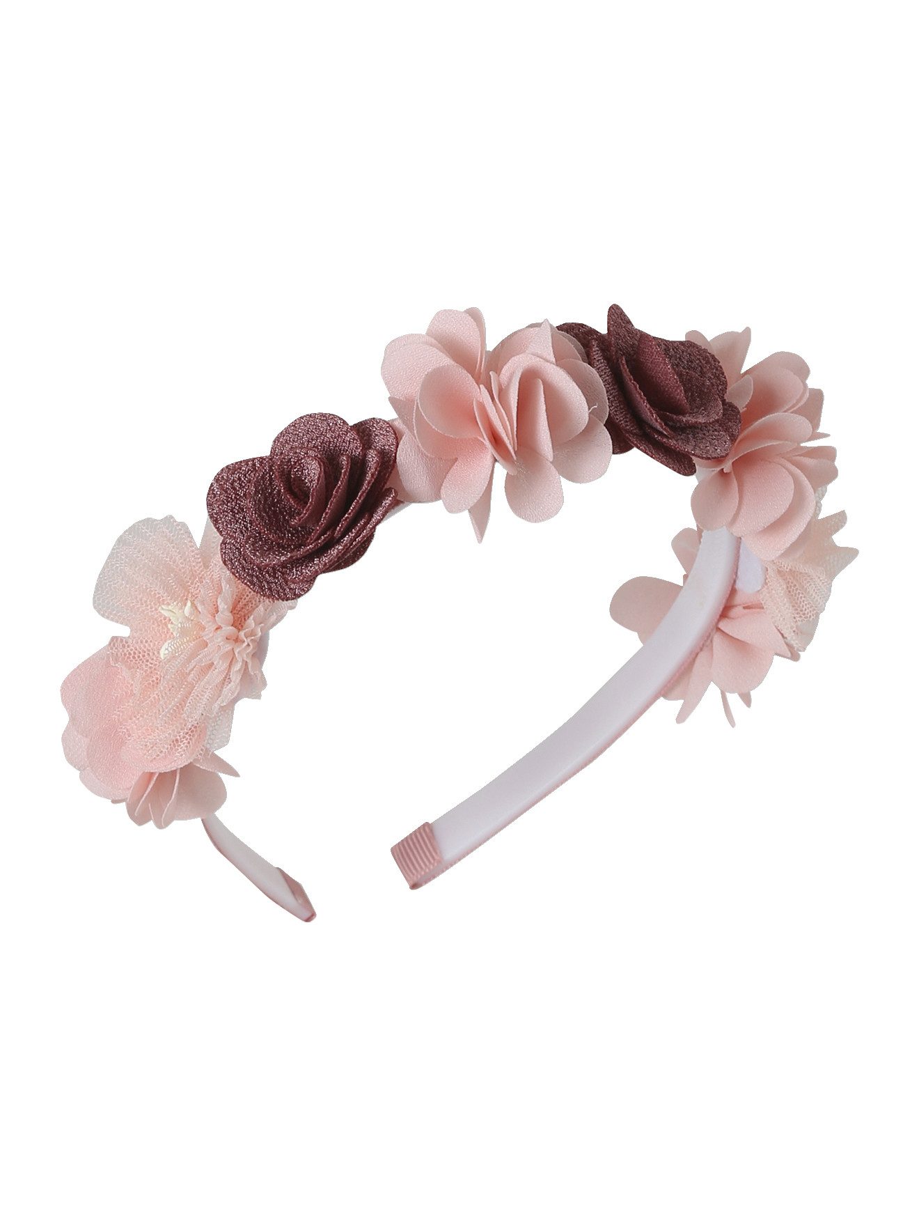 Haarband Mädchen Haarreif mit Boho-Blumen