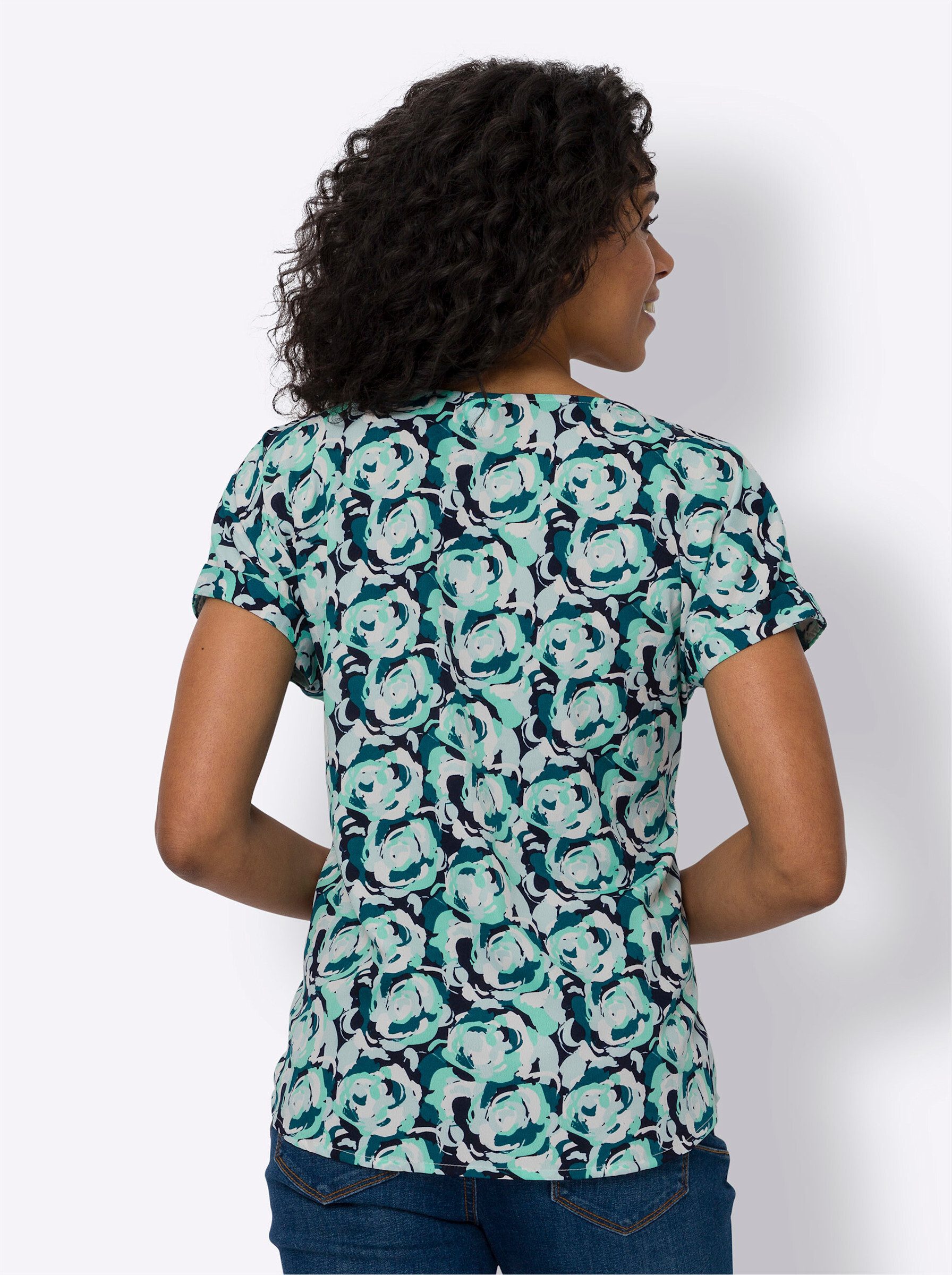 Sieh an! Klassische Bluse Schlupfbluse günstig online kaufen