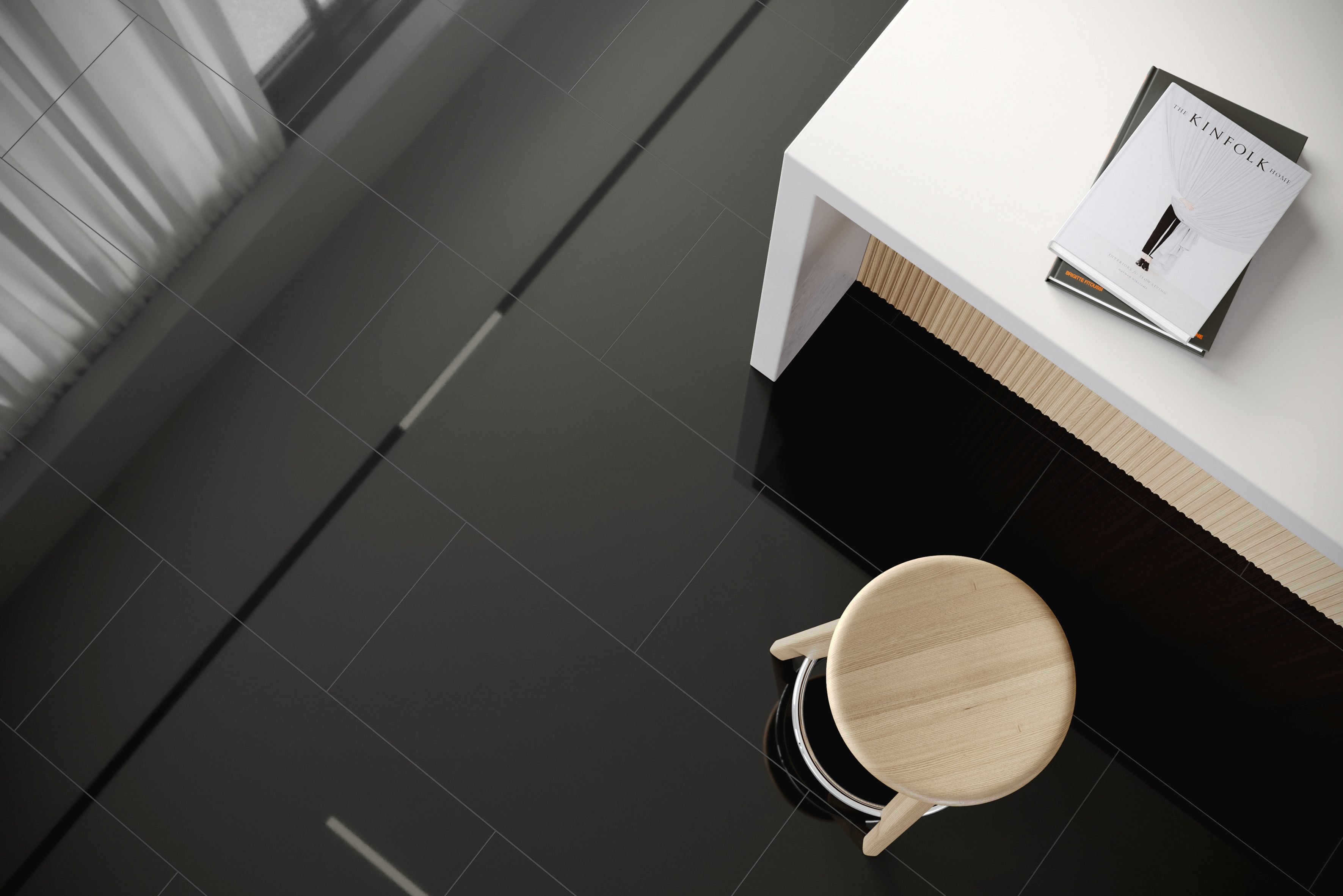 FALQUON GmbH Vinylboden THE FLOOR Stone, Klick-Fliesen Optik, Packung, In 1 Packung: 6 Paneele - 1,92m², 1 Packung: 6 Paneele - 192m²