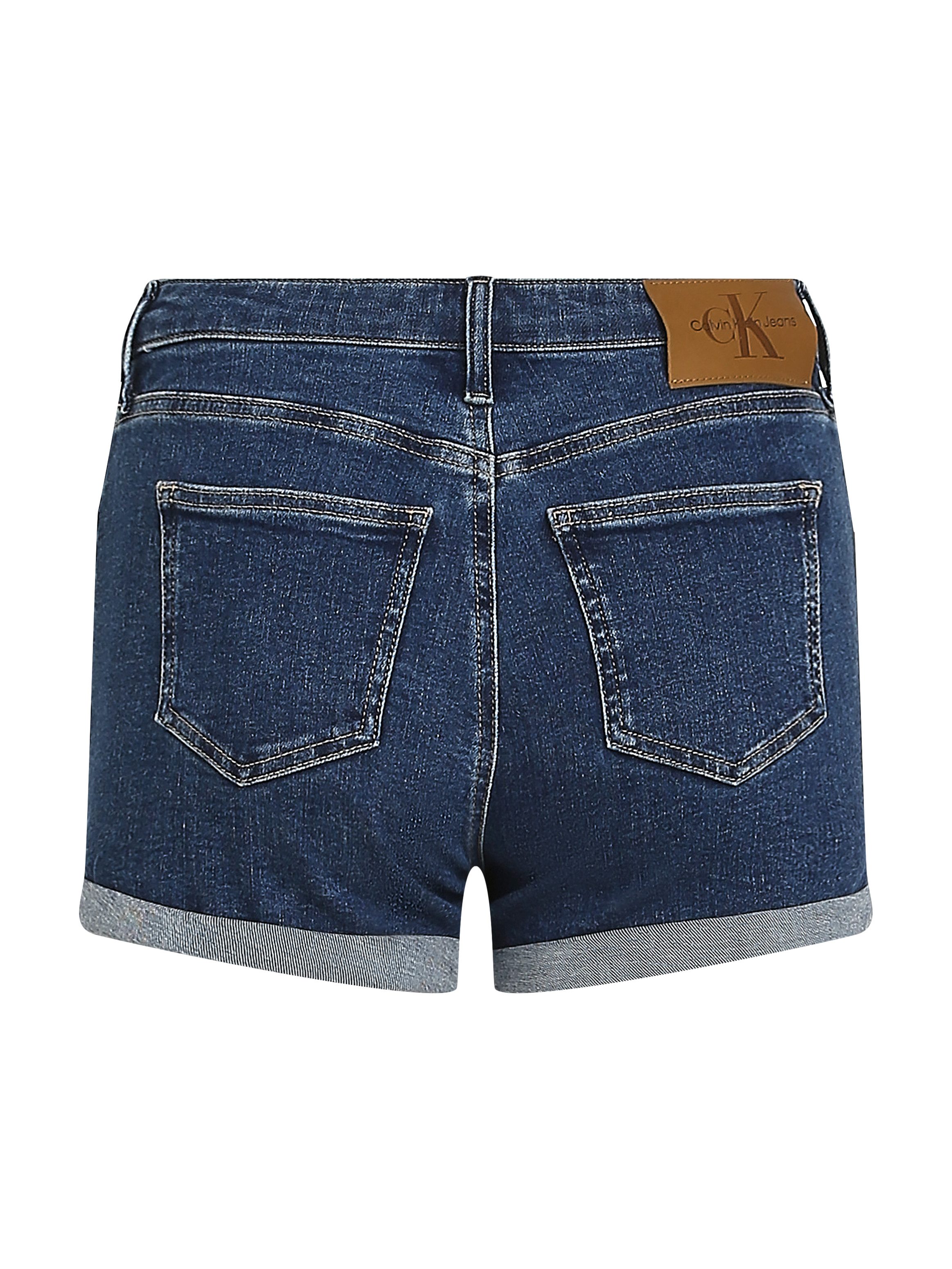 Calvin Klein Jeans Shorts MID RISE SHORT mit Umschlagsaum