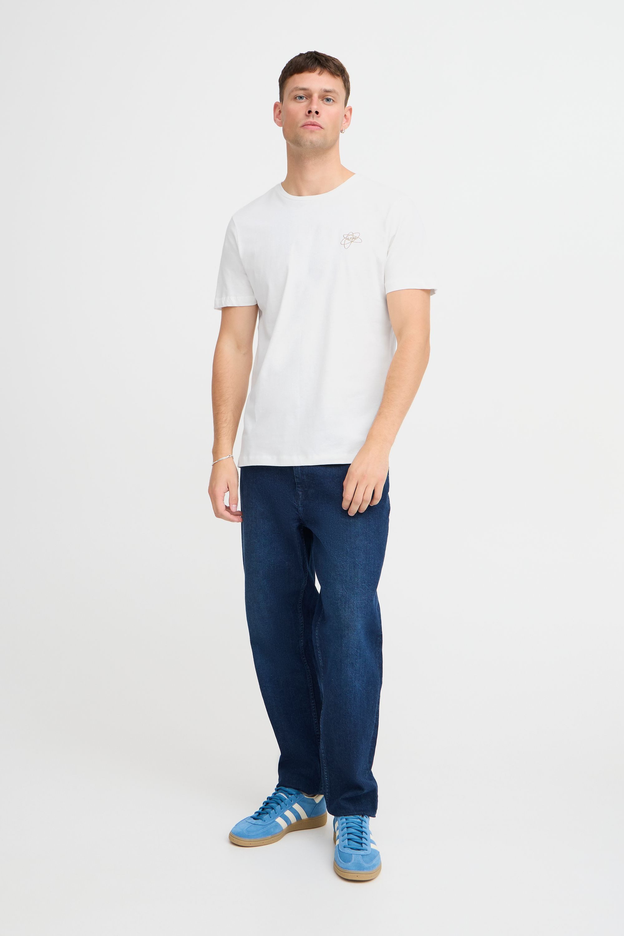 Blend T-Shirt BHTee (1-tlg) Basic T-Shirt mit Rundhalsausschnitt