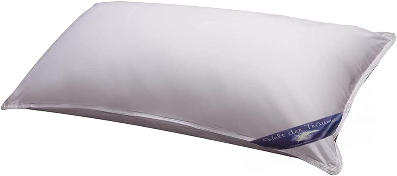 Welt der Träume Gänsefederkopfkissen Kissen Kopfkissen Daunen-Feder 40x80cm günstig online kaufen