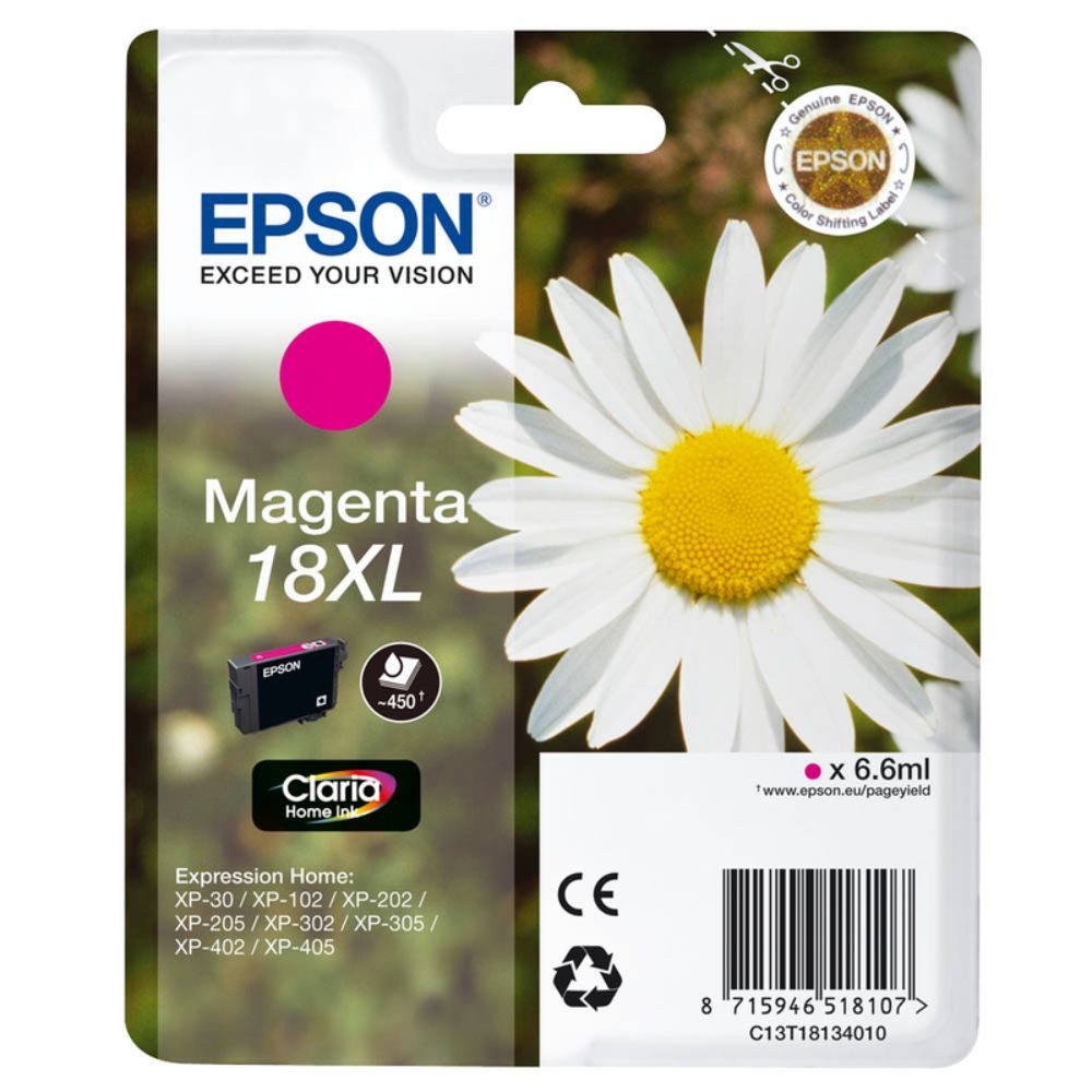 Epson 18XL / C13T18134010 Tinte Magenta (1-tlg) Nachfülltinte (x)