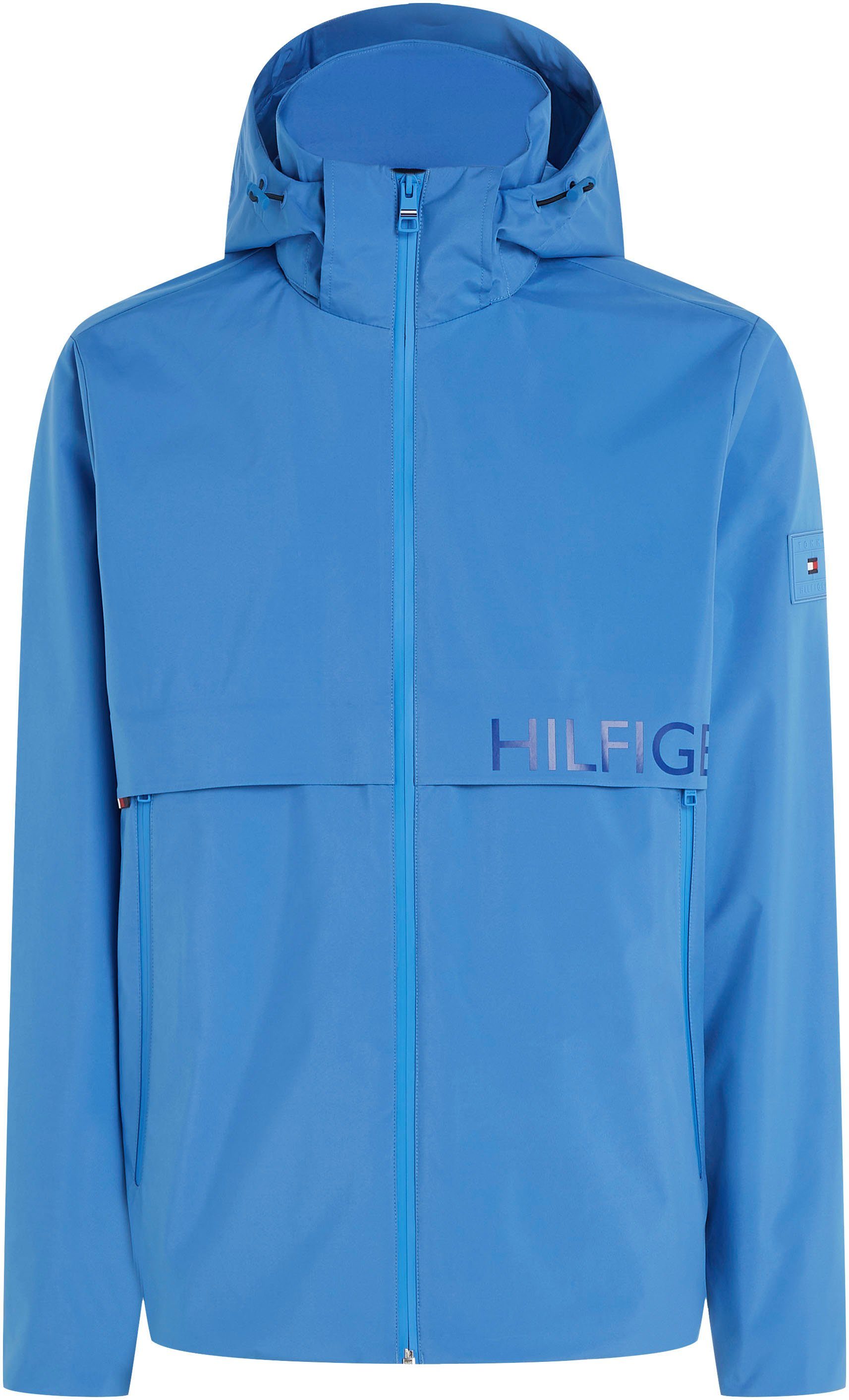 SAIL Iconic JACKET PROTECT Tommy TH Hilfiger HOODED Blue Funktionsjacke