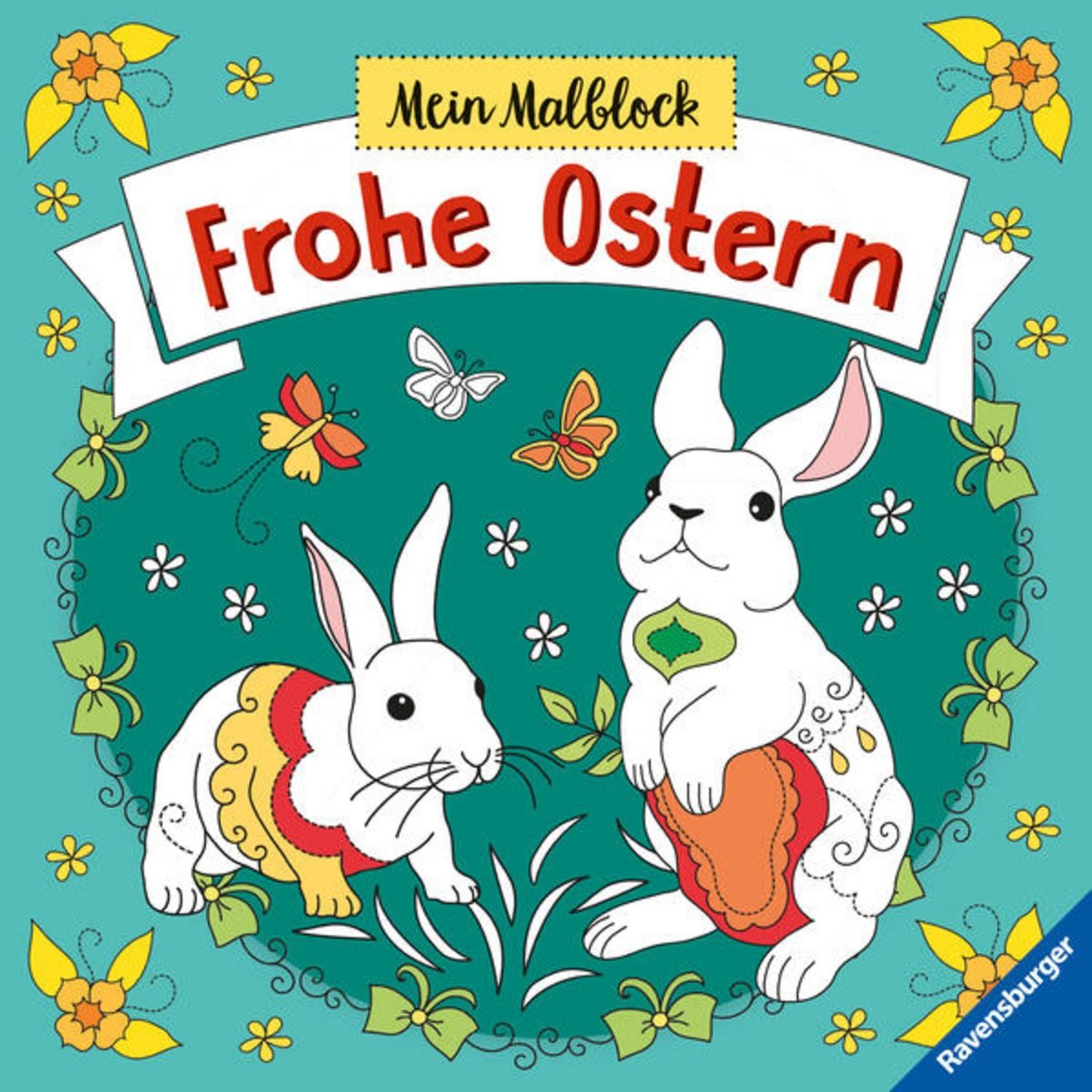 Mein Malblock: Frohe Ostern / diverse