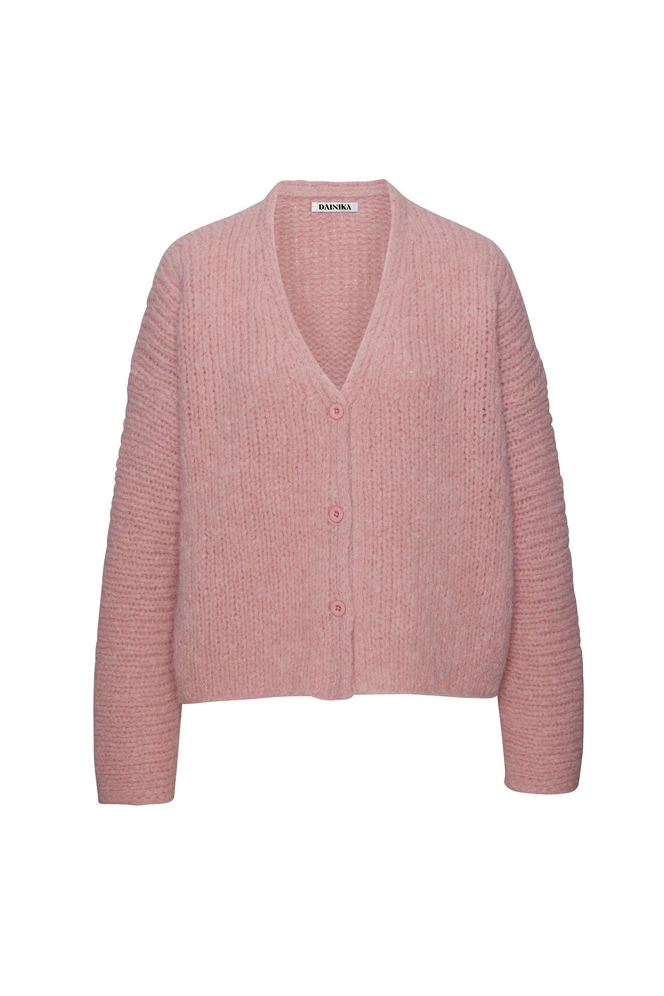 DAINIKA Strickjacke Moderne Damen Alpaka-Wolljacke mit günstig online kaufen