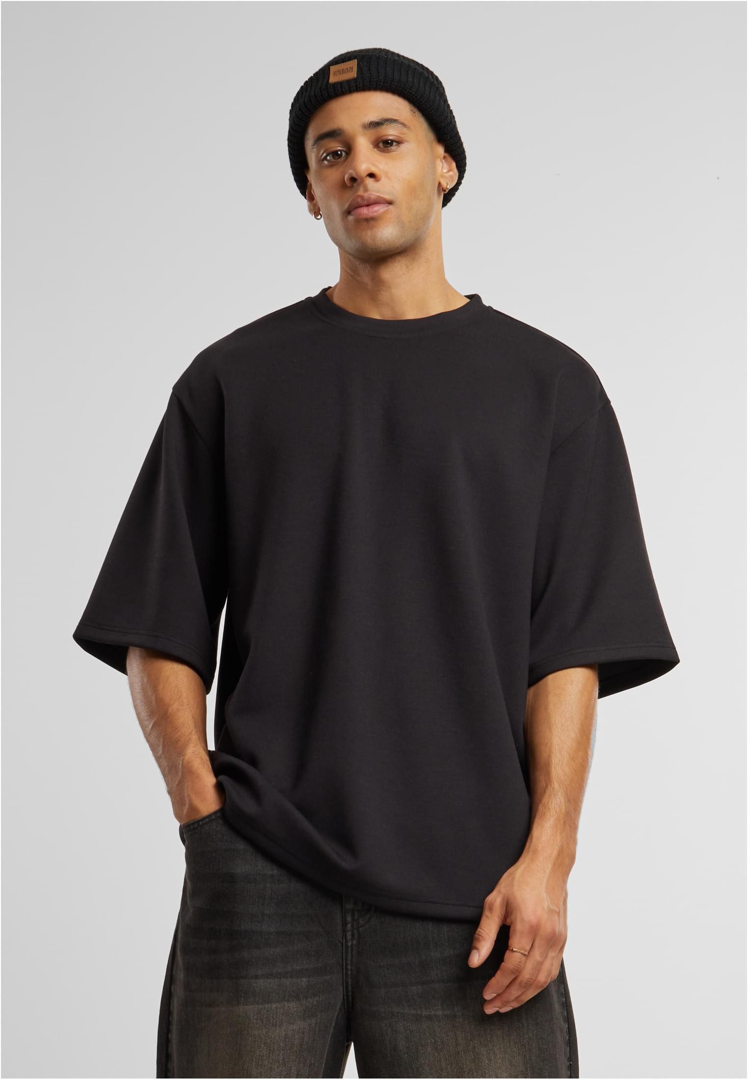 URBAN CLASSICS Rundhalsshirt Oversized Scuba Tee Herren T-Shirt