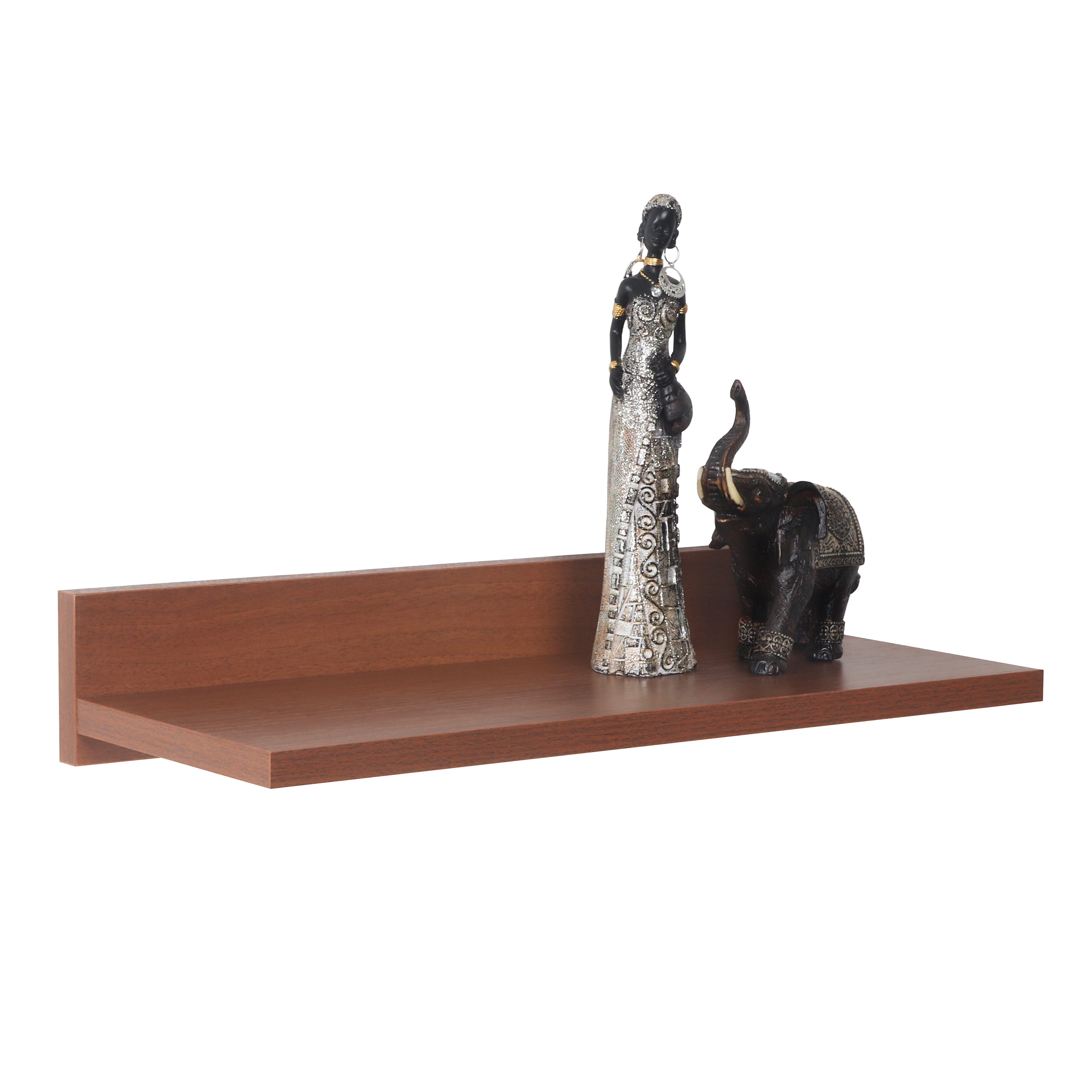 RICOO Wandboard WM056-ER, 1-tlg., schwebendes Wandregal Hängeregal Schweberegal an der Wand