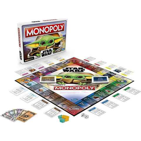 Hasbro Spiel, Monopoly - STAR WARS - The Mandalorian - deutsche Edition