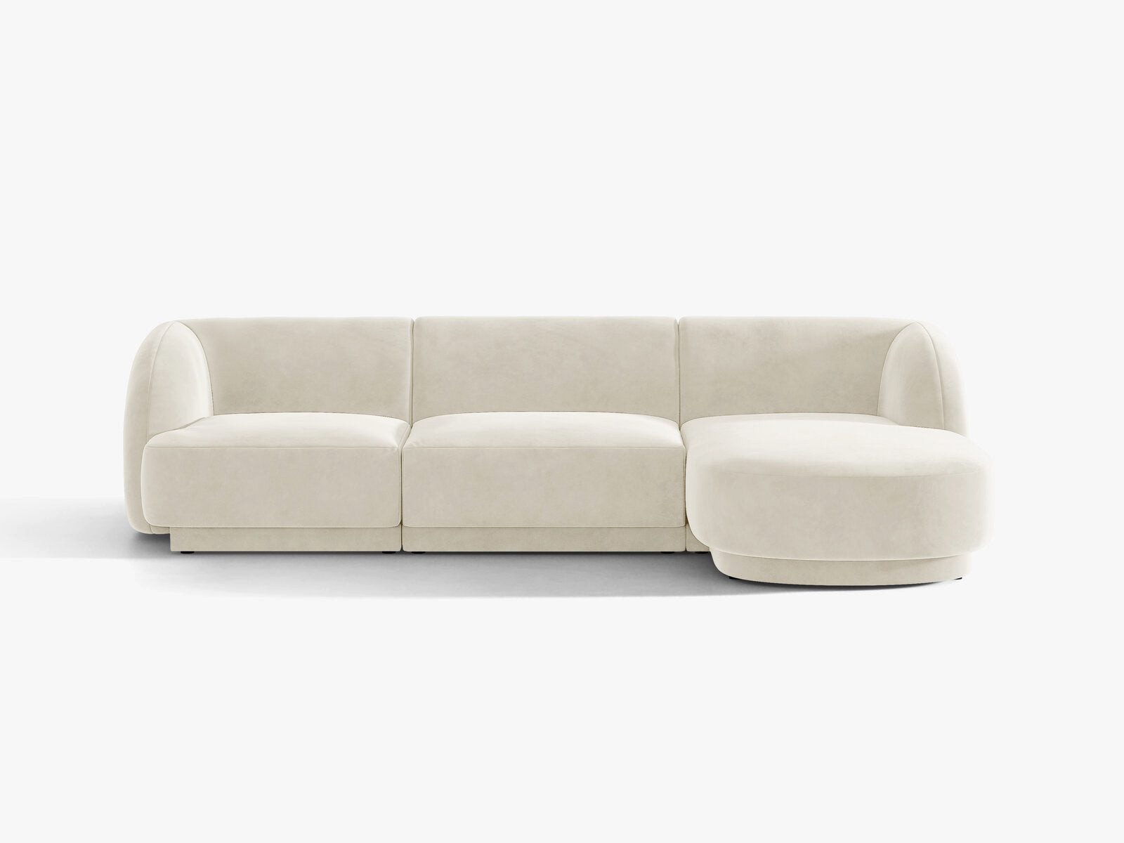 Micadoni Ecksofa Miley, 4-Sitzer