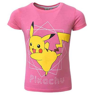 POKÉMON T-Shirt »Pikachu« Mädchen Kurzarmshirt Gr. 110-152 cm