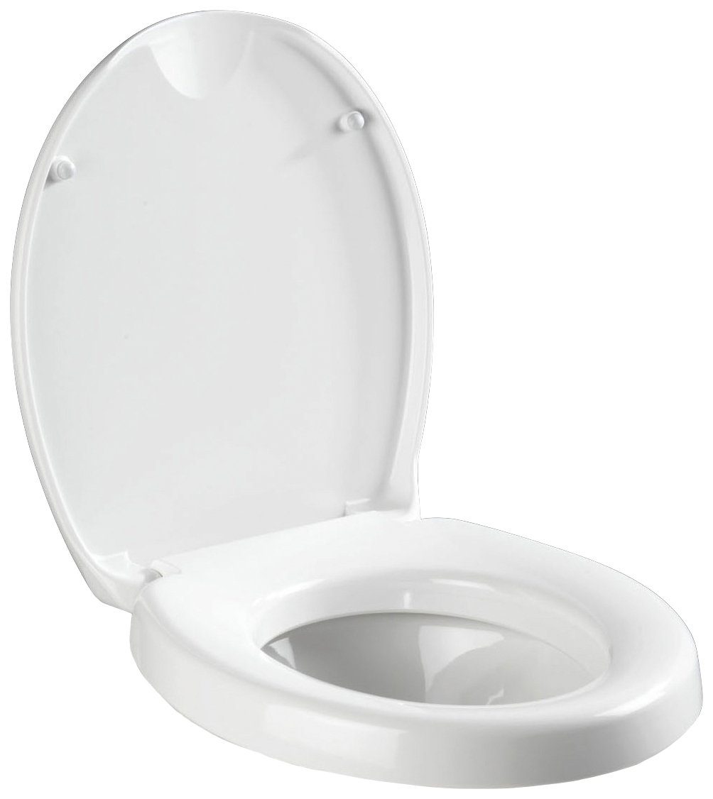 WENKO WC-Sitz Secura Comfort, mit Sitzflächenerhöhung und Absenkautomatik