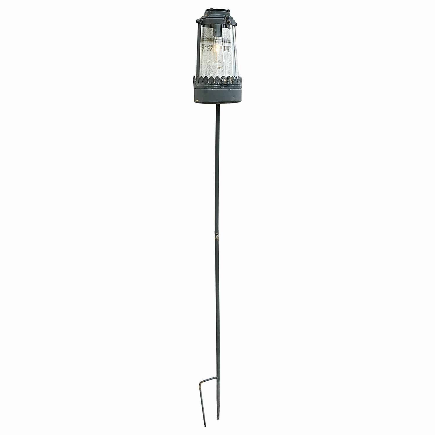 Mirabeau LED Laterne Solar-Laterne Cole antikgrau günstig online kaufen