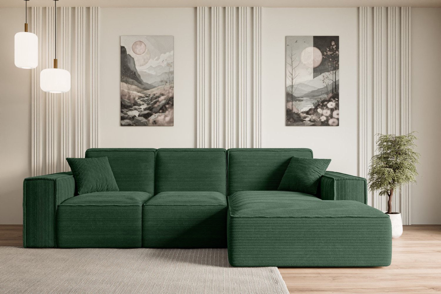ALTDECOR Ecksofa SERRA-L, Sofa Praktische Bequeme günstig online kaufen