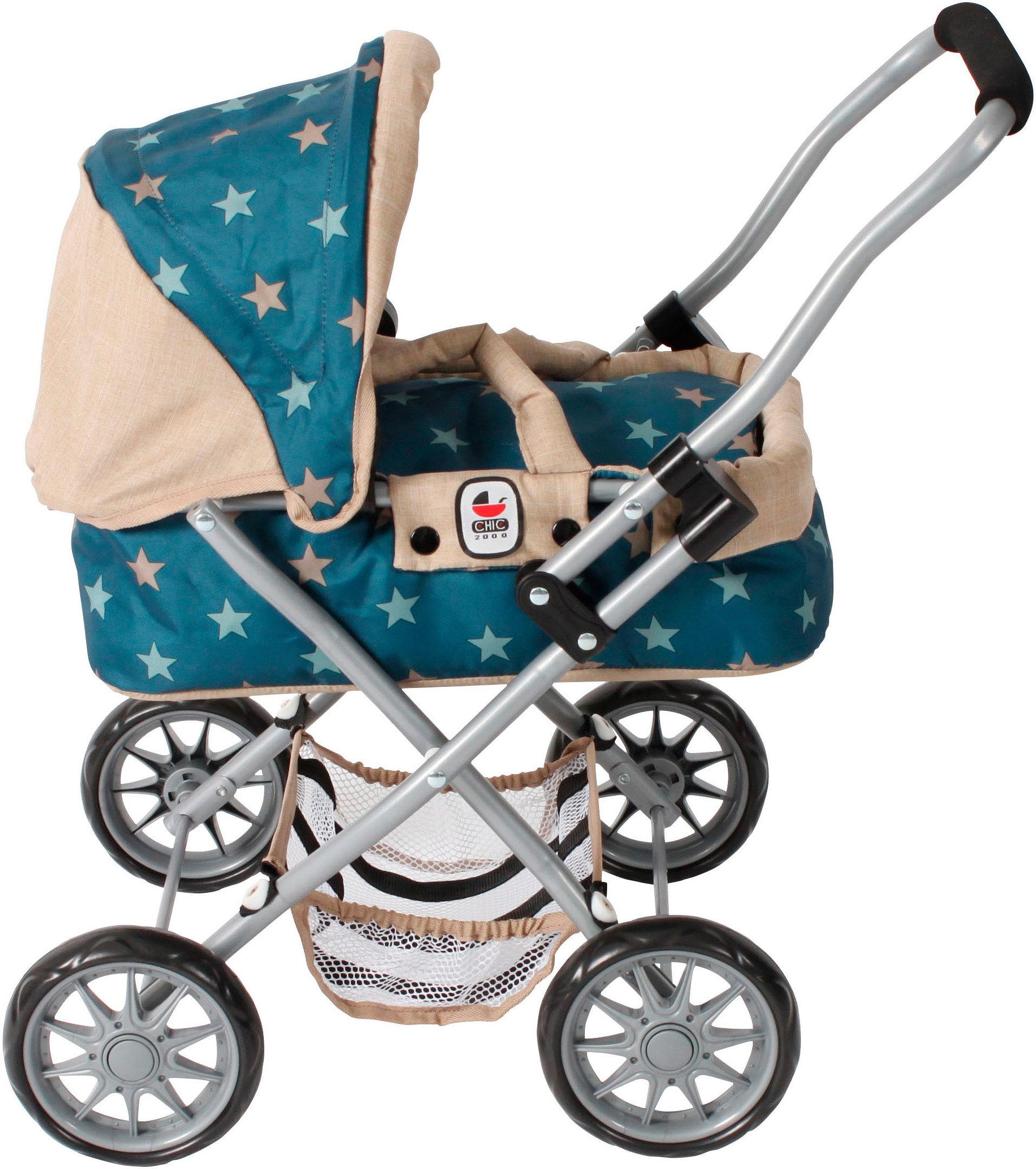 CHIC2000 Puppenwagen Smarty, Mini-Kuschelwagen, mit herausnehmbarer Tragetasche