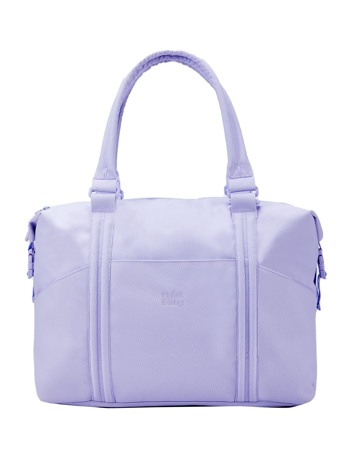 Hylat Baby Wickeltasche Wickeltasche - gesteppte Tasche für Windeln und Kindersachen - Lila (1-tlg), Gesteppte Tasche für Windeln und Kindersachen - Lila