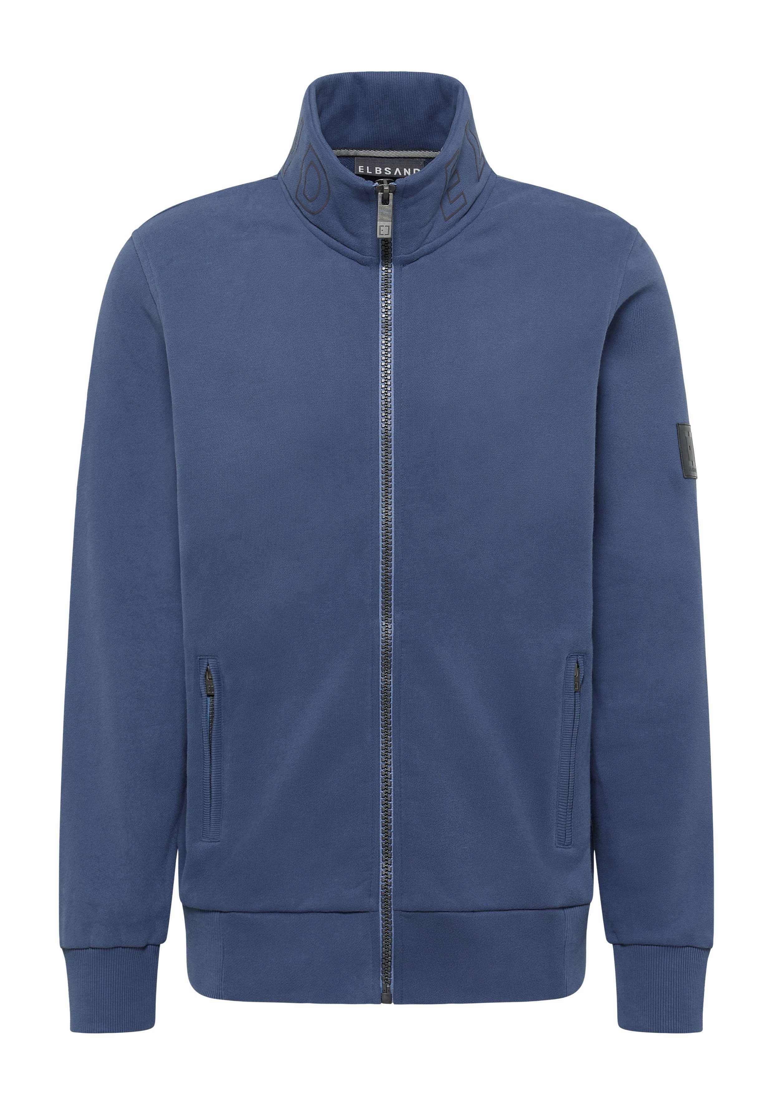 Elbsand Sweatjacke Borge Herren Reißverschluss, loose günstig online kaufen